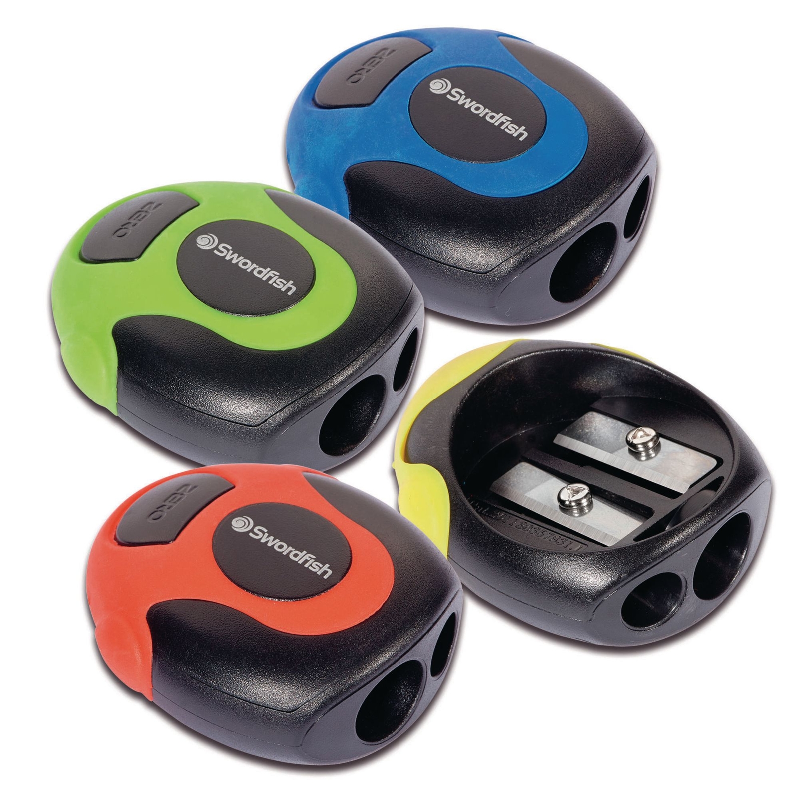 Soft Grip Double Hole Sharpener- Pack of 30