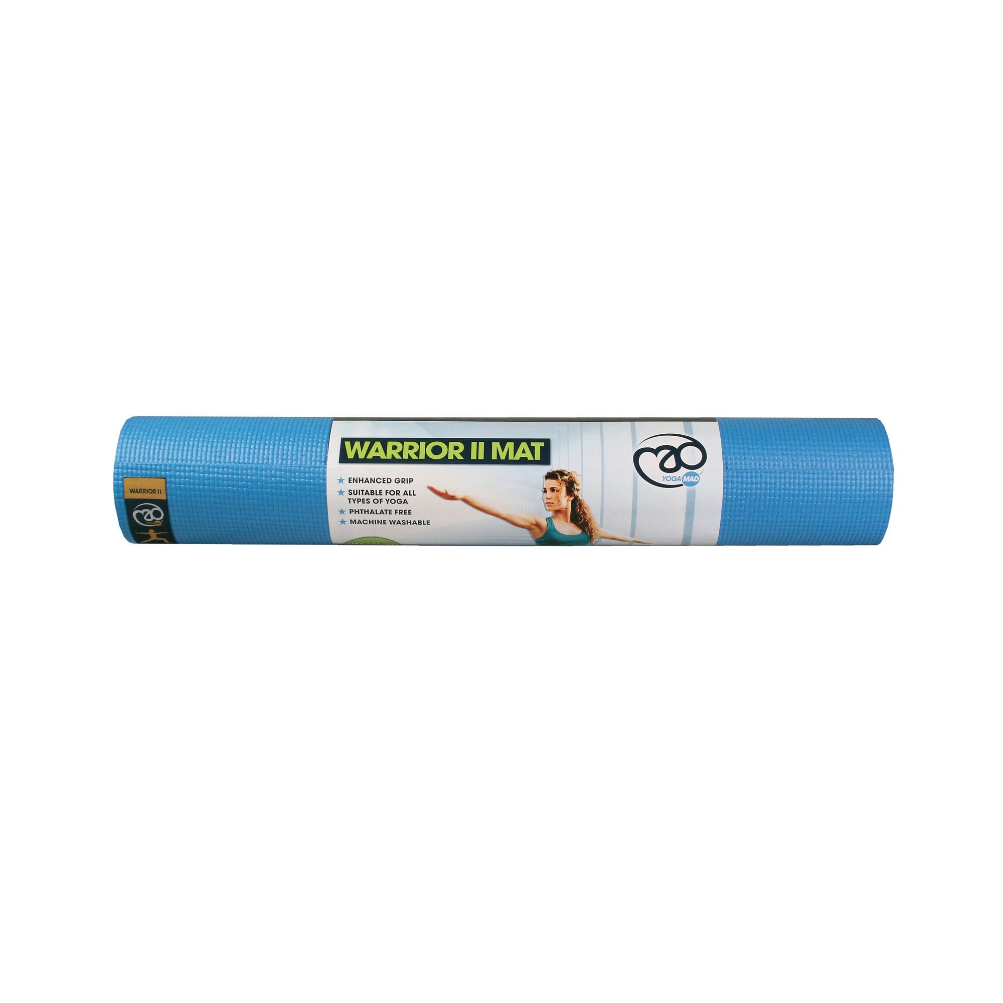 Fitnessmad Warrior Ii Yogamat Lt Blu 4mm