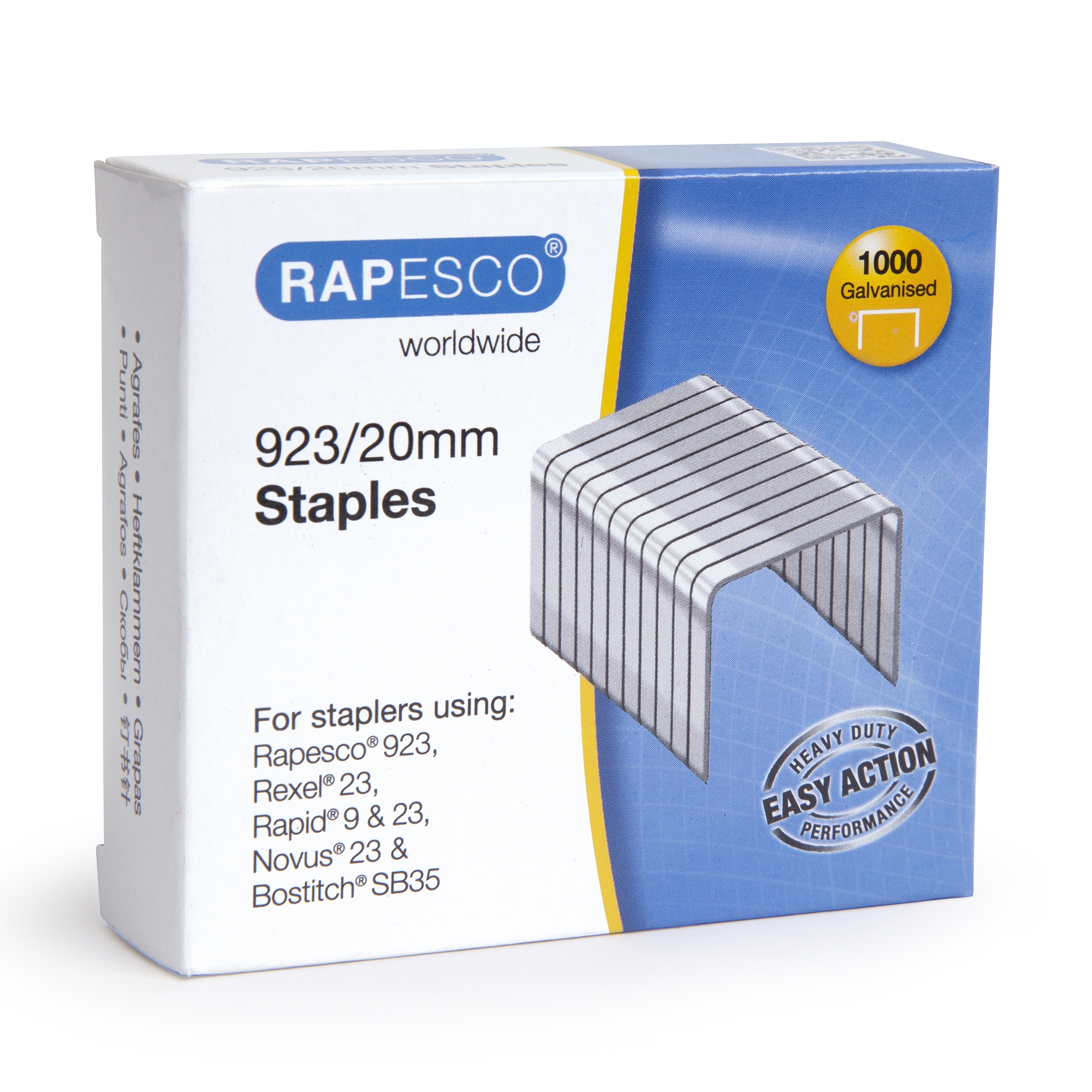 HTST136 Rapesco 6mm 13/6mm Staples Pack of 5000 S24602Z6 