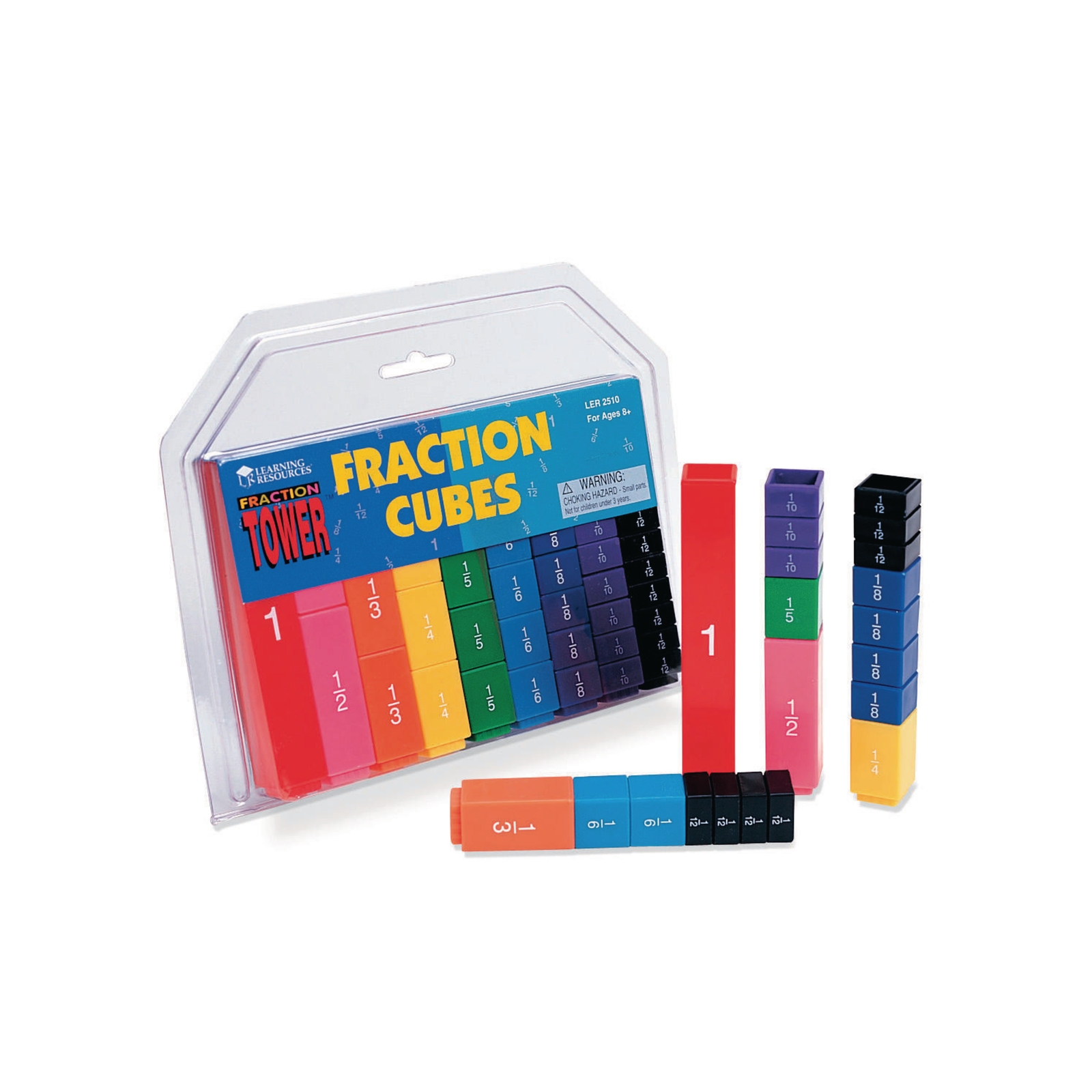 Cubes Fraction Set