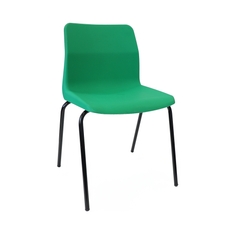 P6 Chair 460mm Blk Frm Grn
