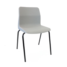 P6 Chair 380mm Blk Frm Lgry