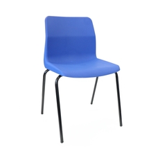 P6 Chair 460mm Blk Frm Blu
