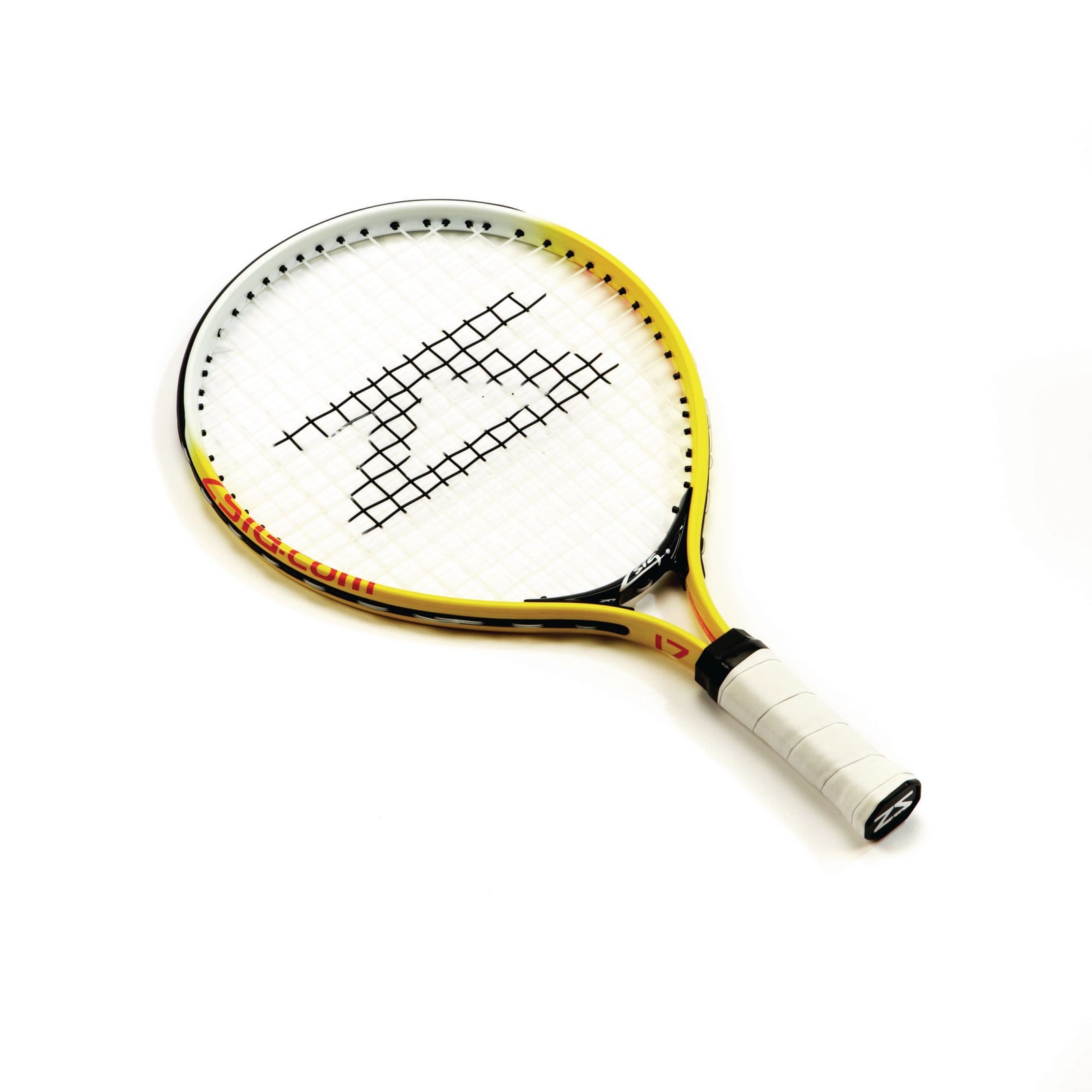 Zsig Yellow Tennis Racket - 17in" - Each