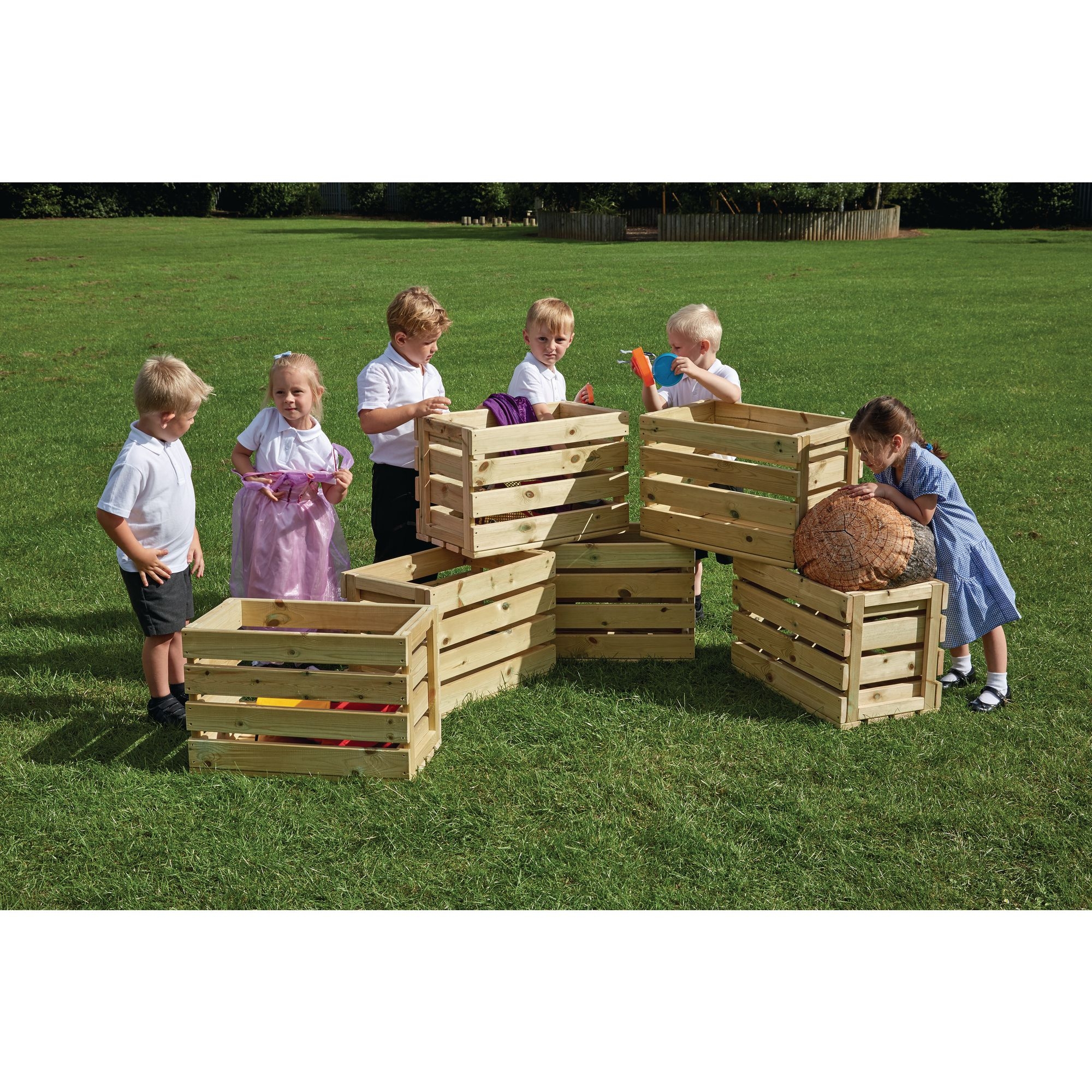 Wooden Crates X 6