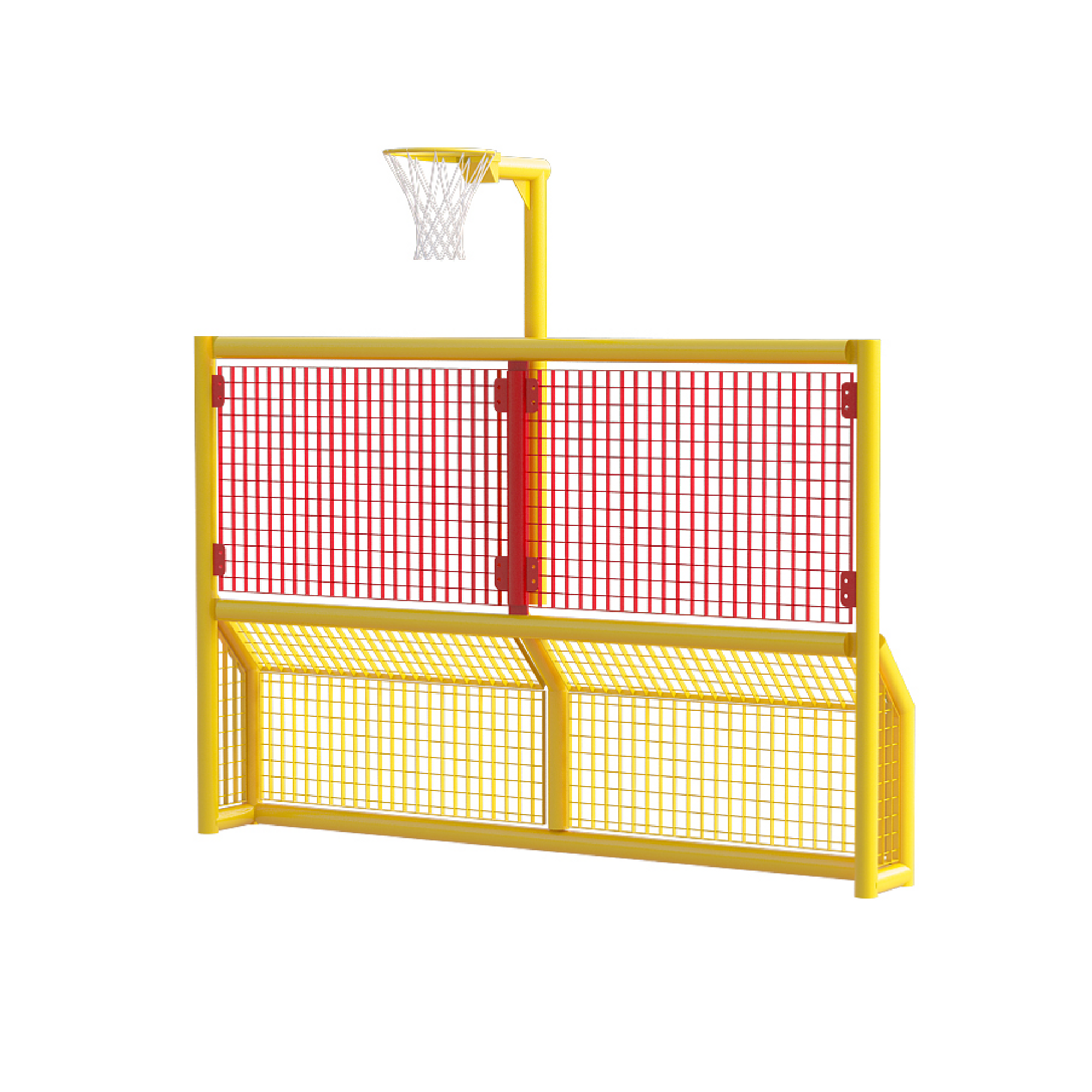 netball and basketball hoop