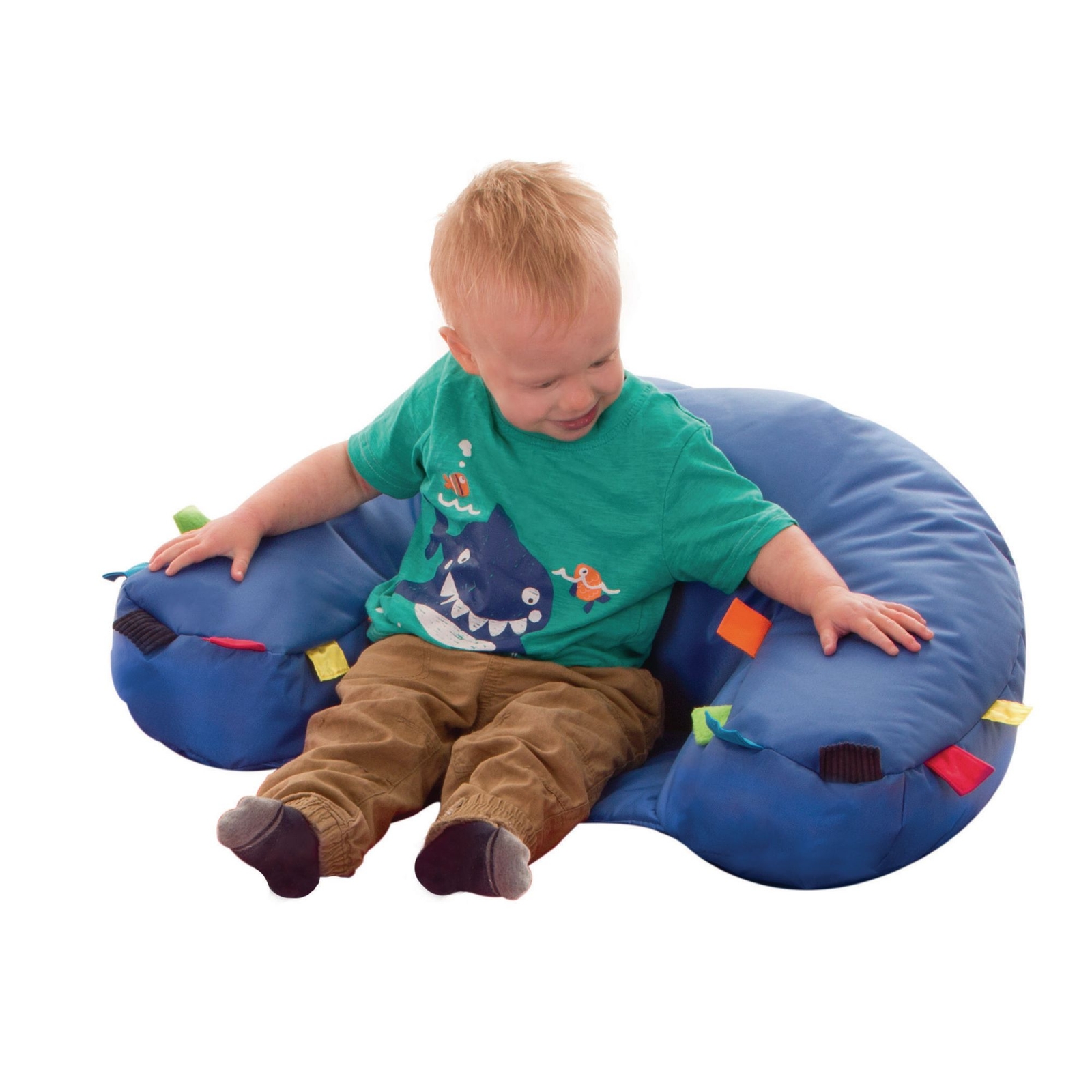 Sensory Touch Tags Support Seat Pk2