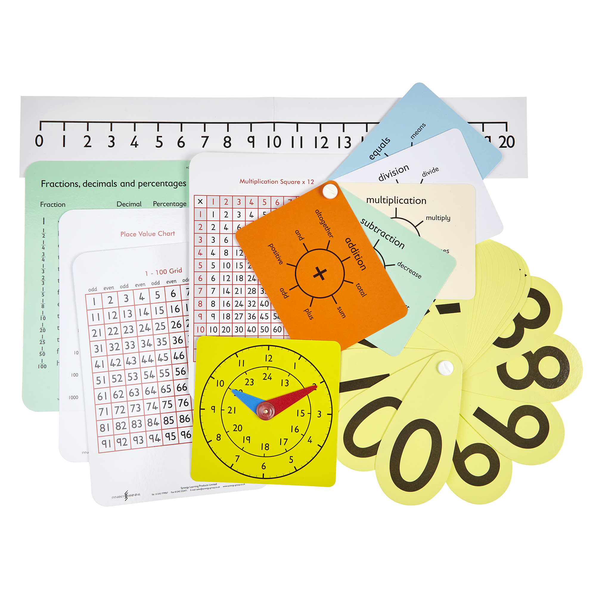 Maths Resource Pack - G1590056 | GLS Educational Supplies