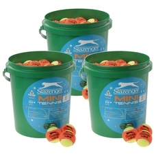 Slazenger Mini Orange Stage Tennis Balls - Pack of 180
