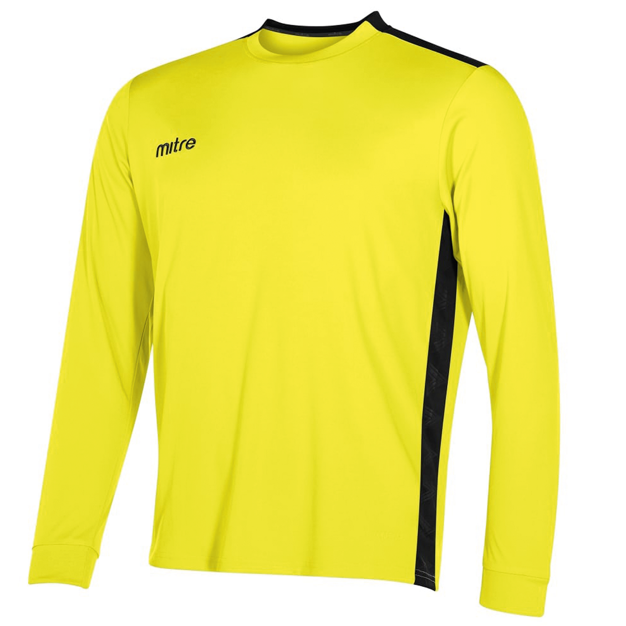 Mitre Charge Football Shirt Yellow Black My Findel