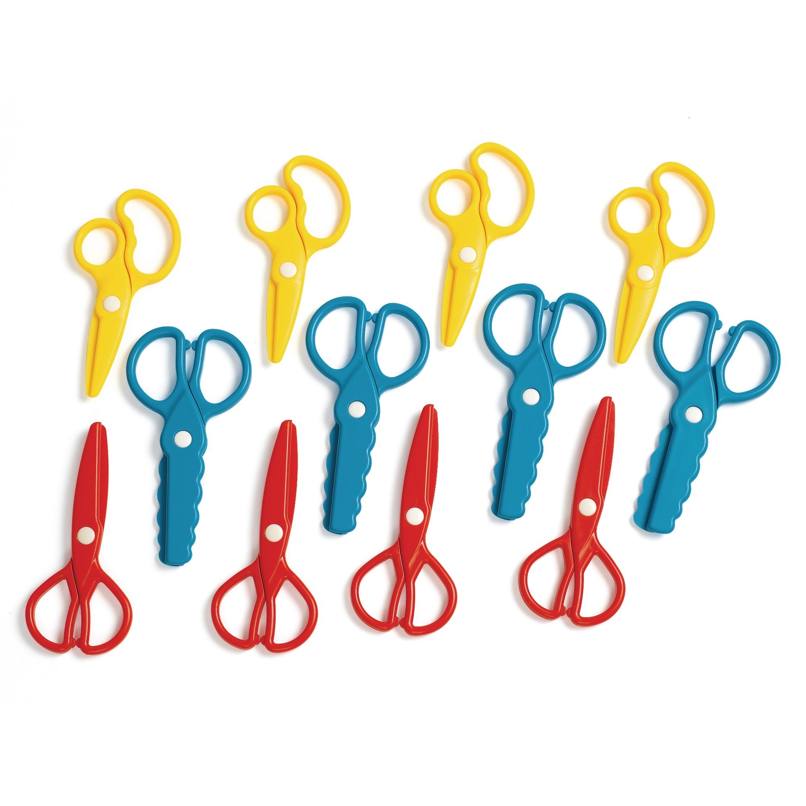 Fun Dough Scissors - Assorted - Pack of 12 (4 x 3)