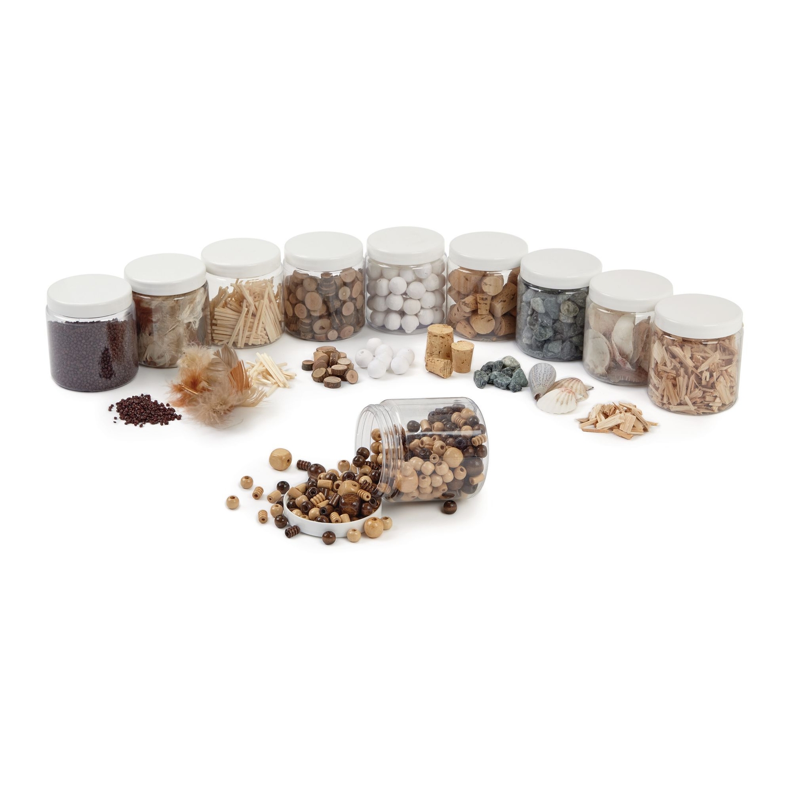 Natural Materials Collage Set Pack of 10