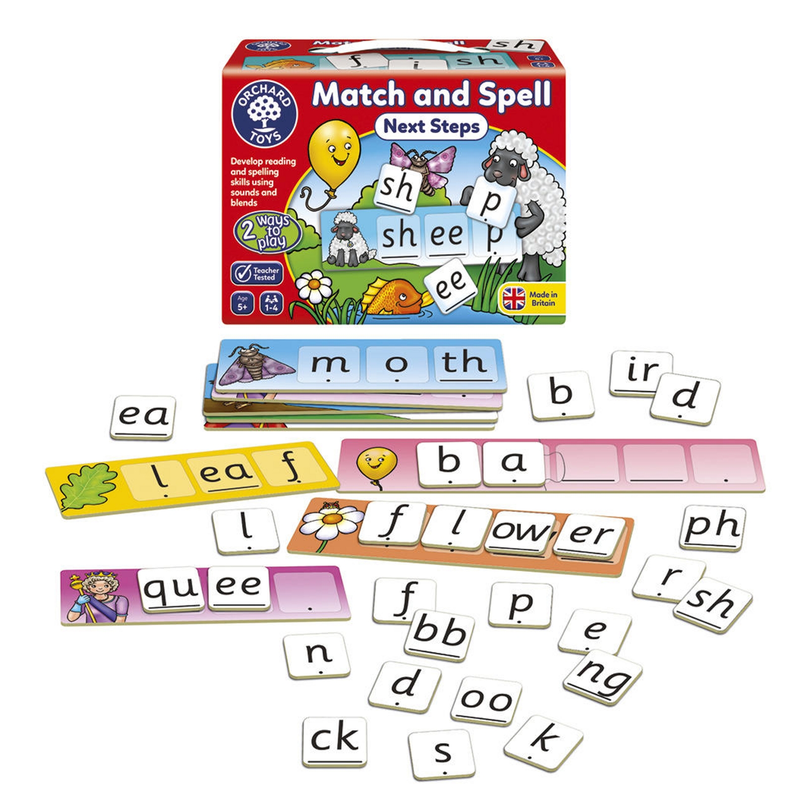 Match and Spell Next Steps