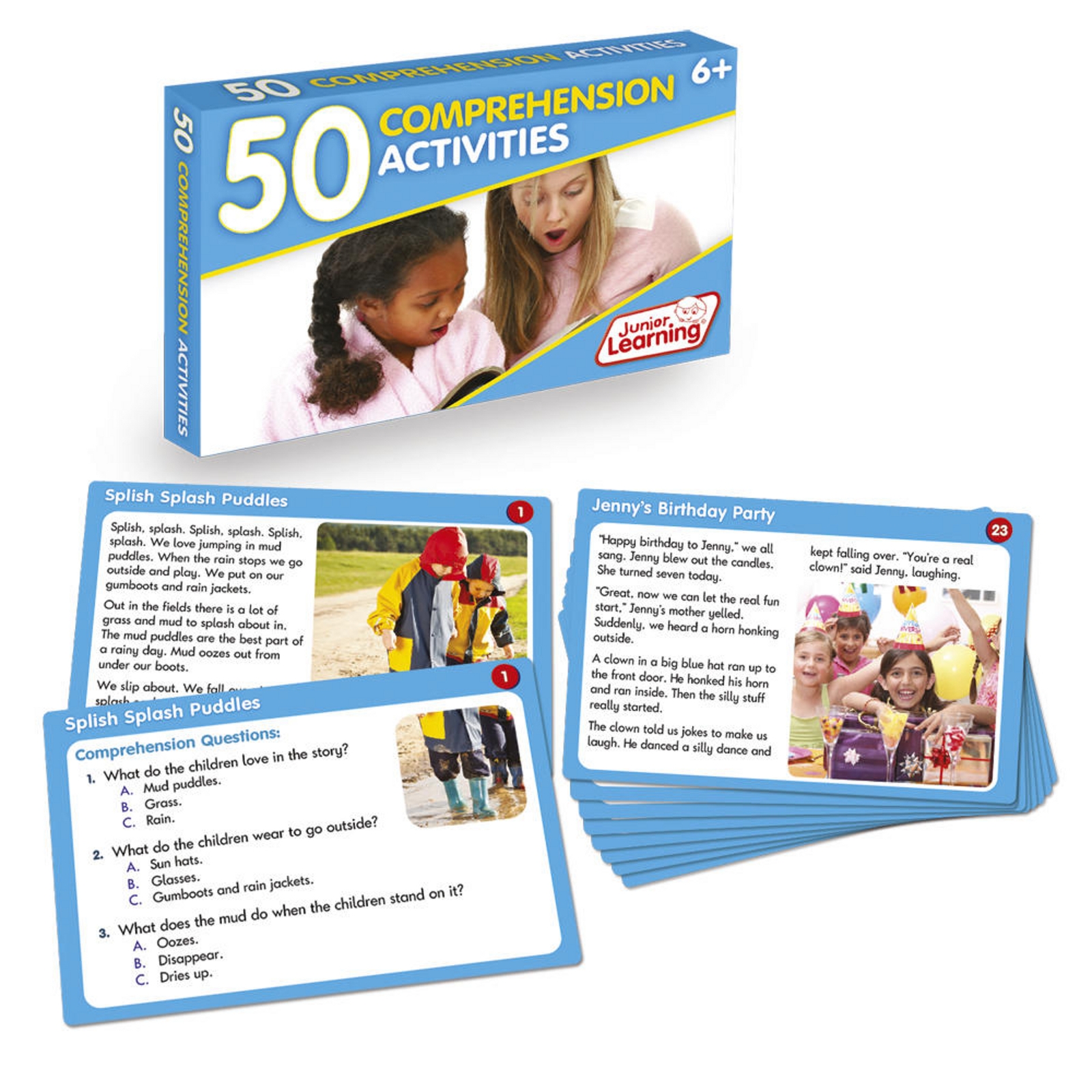 50 Comprehension Cards