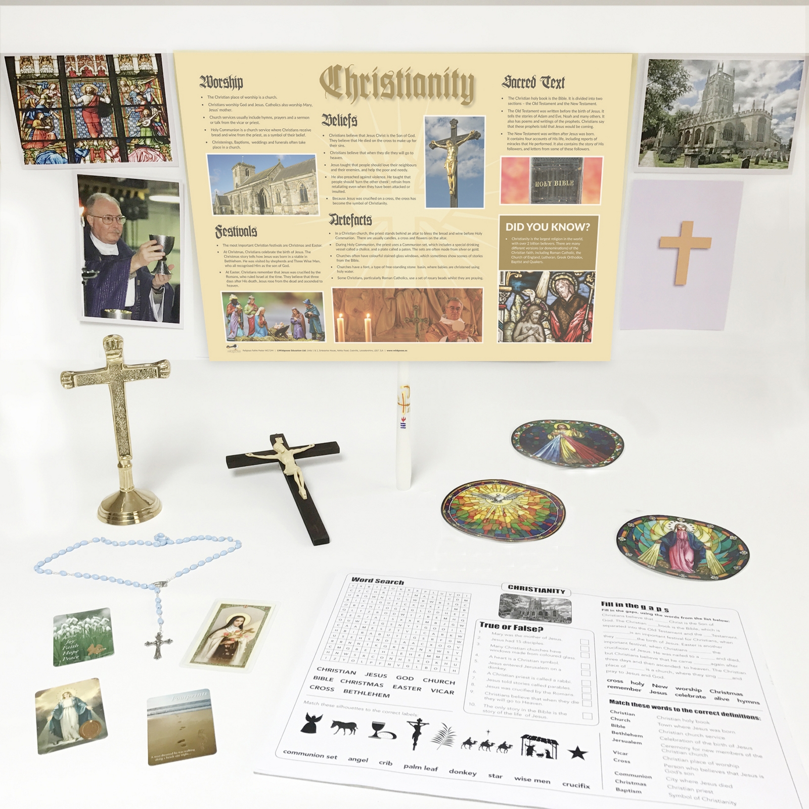 Christianity Artefacts Pack - Per Set