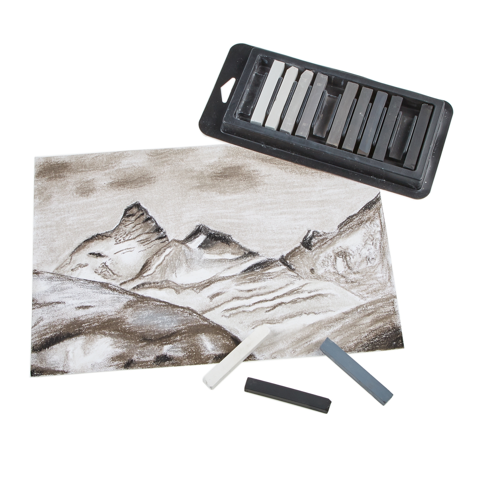 Soft Pastels - Grey Tones Pack x12