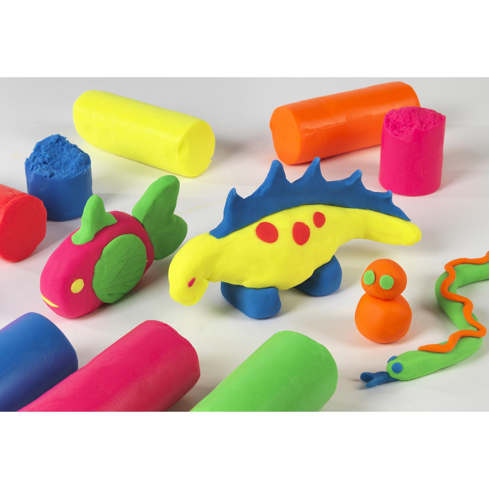 Finger Soft Dough Brights Pack of 6