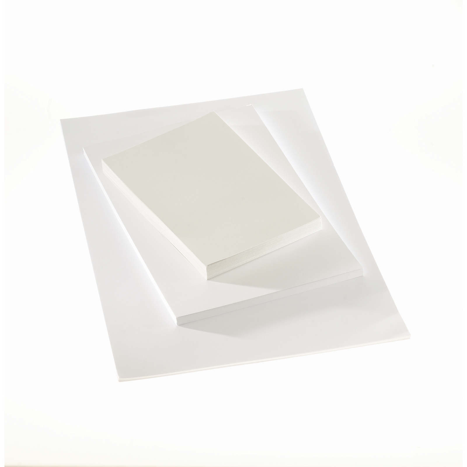 A4/297 x 210mm White Card - 200micron - Pack  of 100