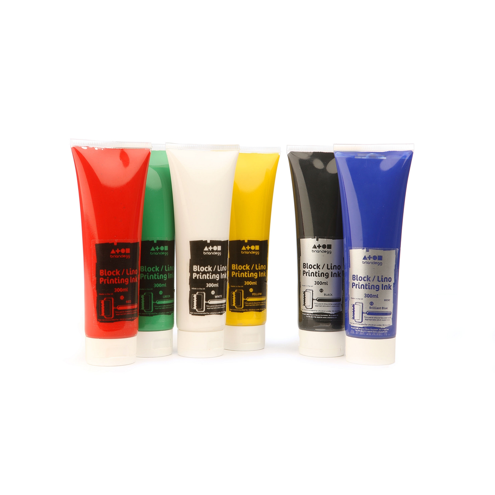 Printing Ink 300ml Assorted Pack 6