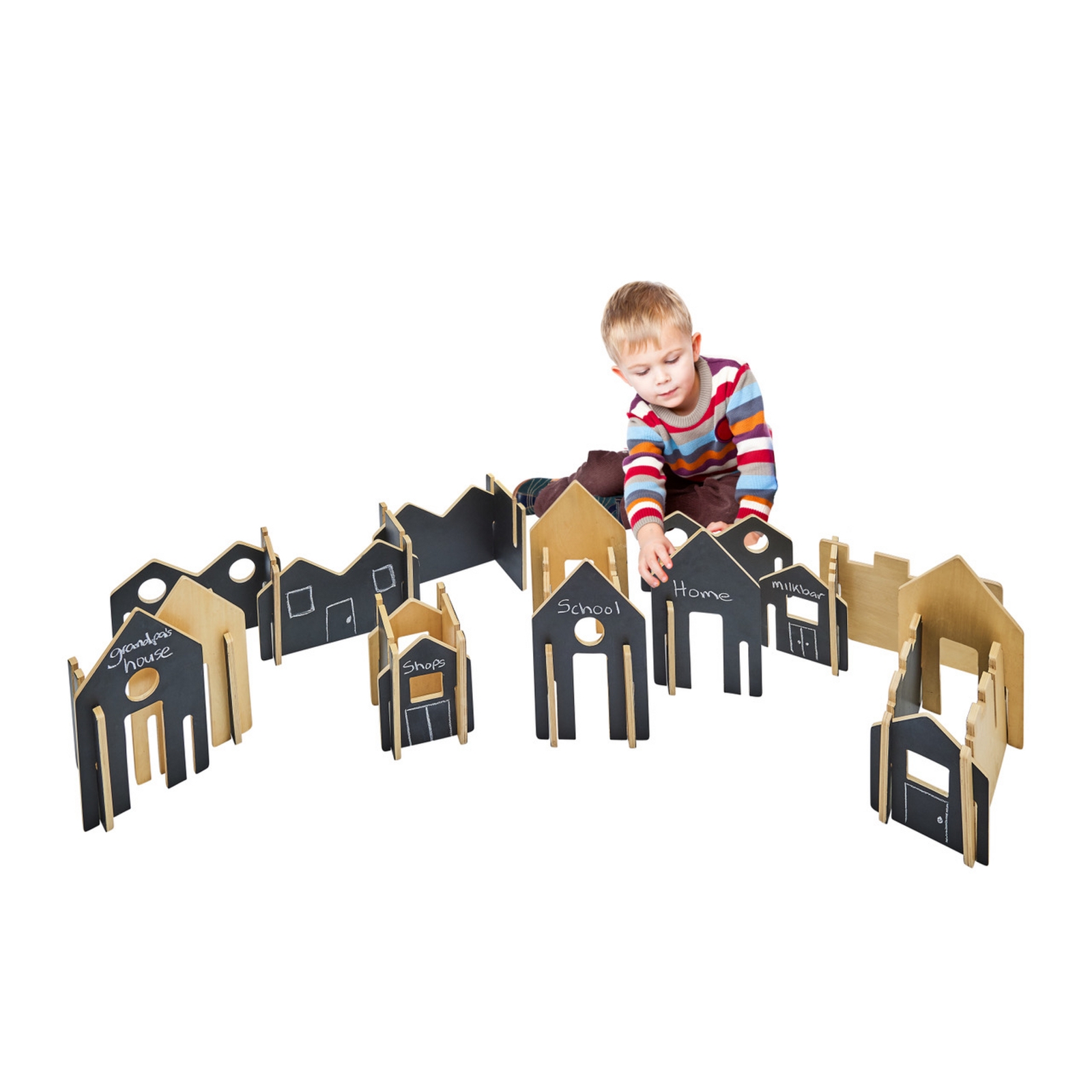 Happy Architect Create and Play Village - Pack of 28