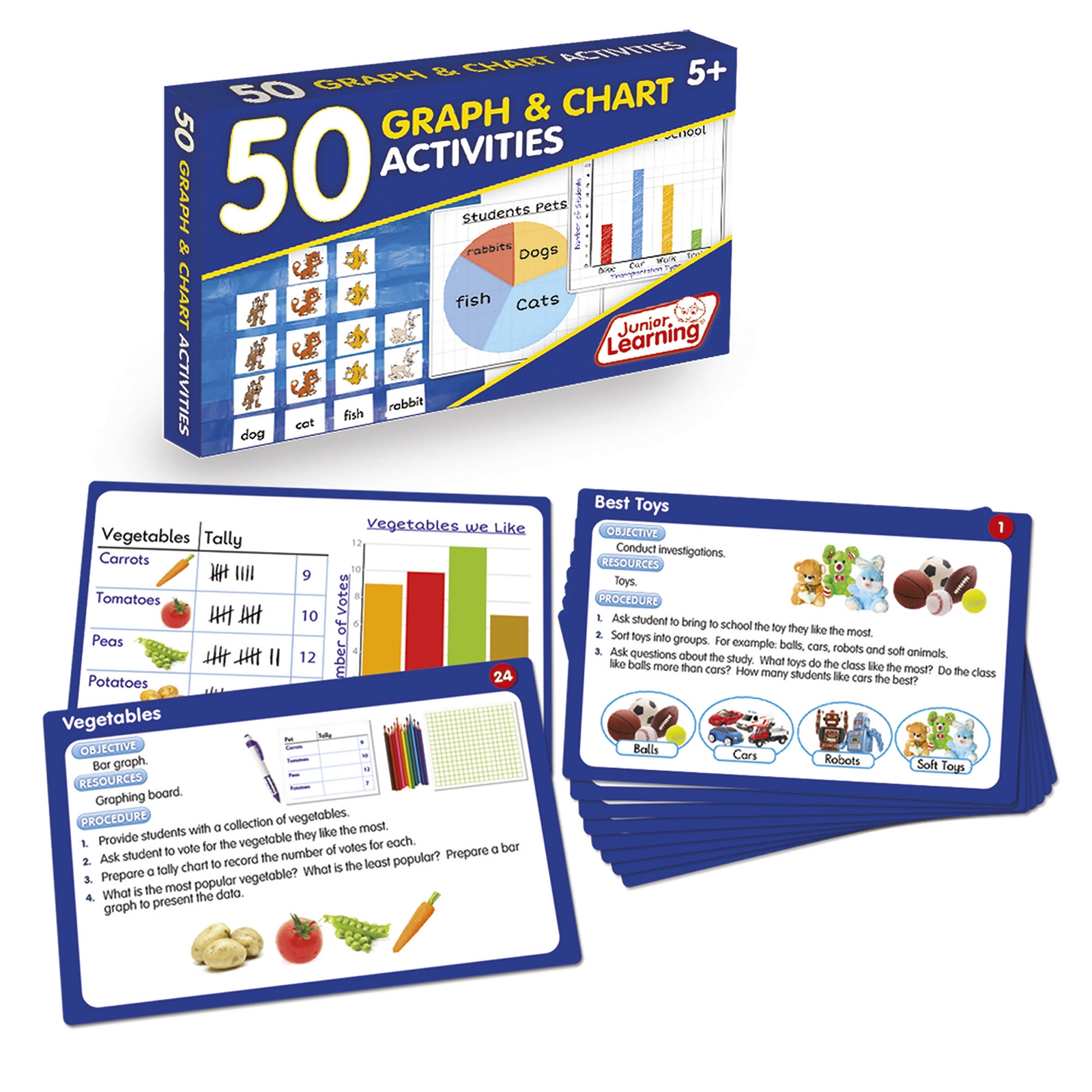 50 Graph and Chart Activities