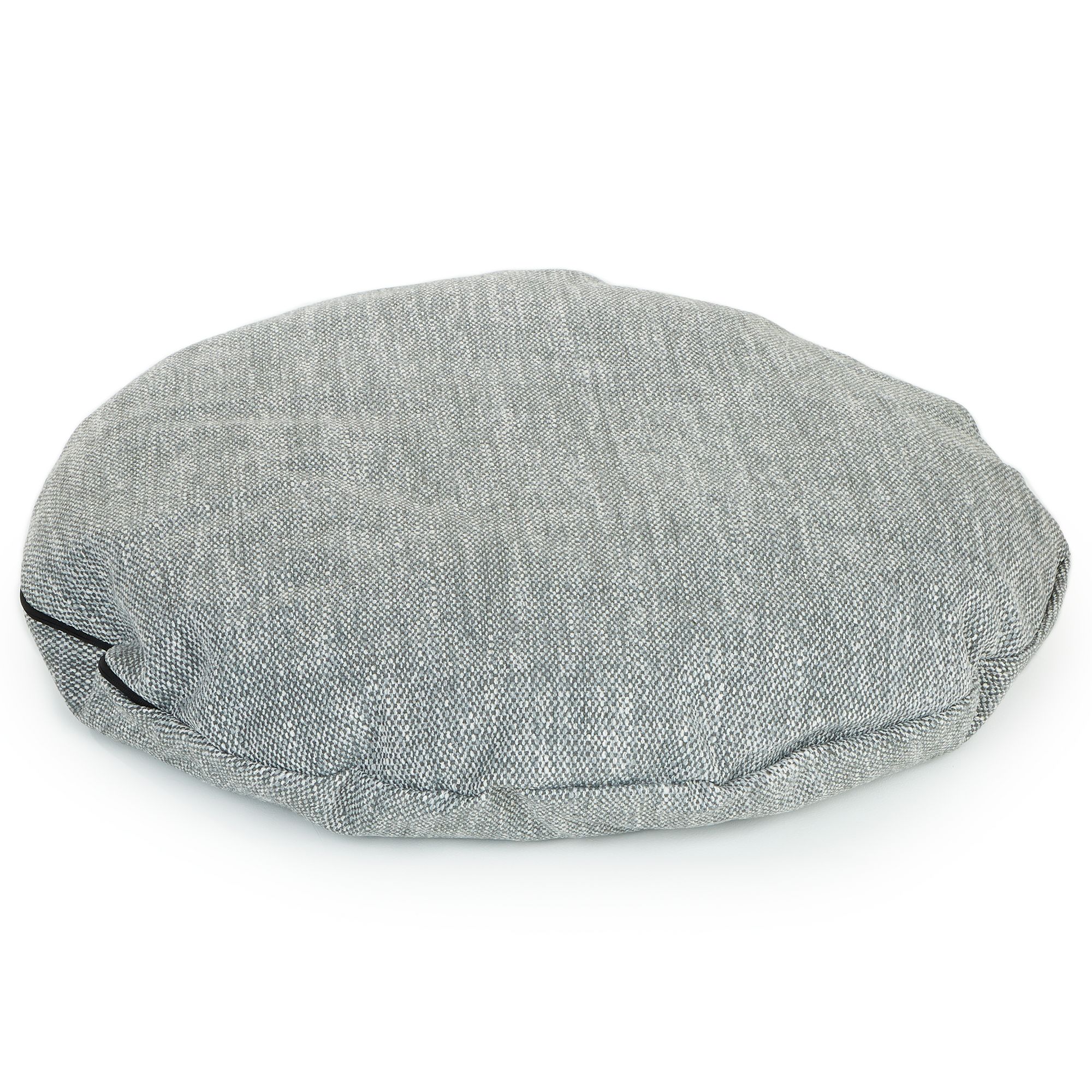 large grey floor cushion