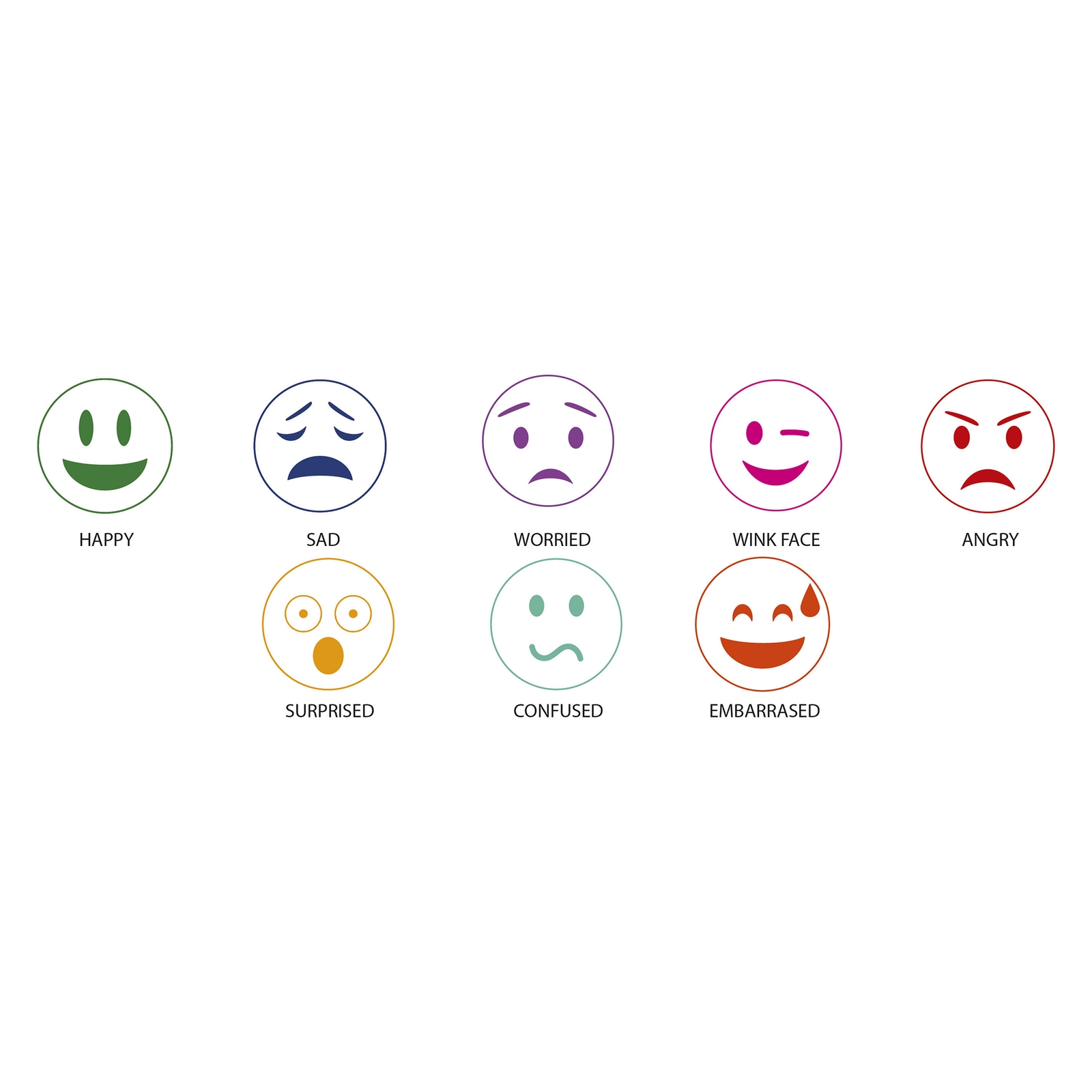 Emotions Stamps