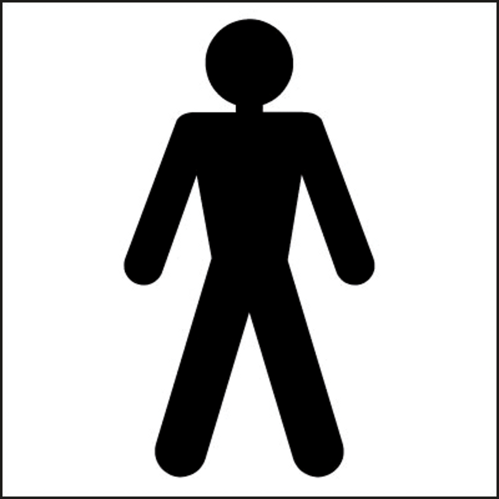 Male Toilet Sign GLS Educational Supplies