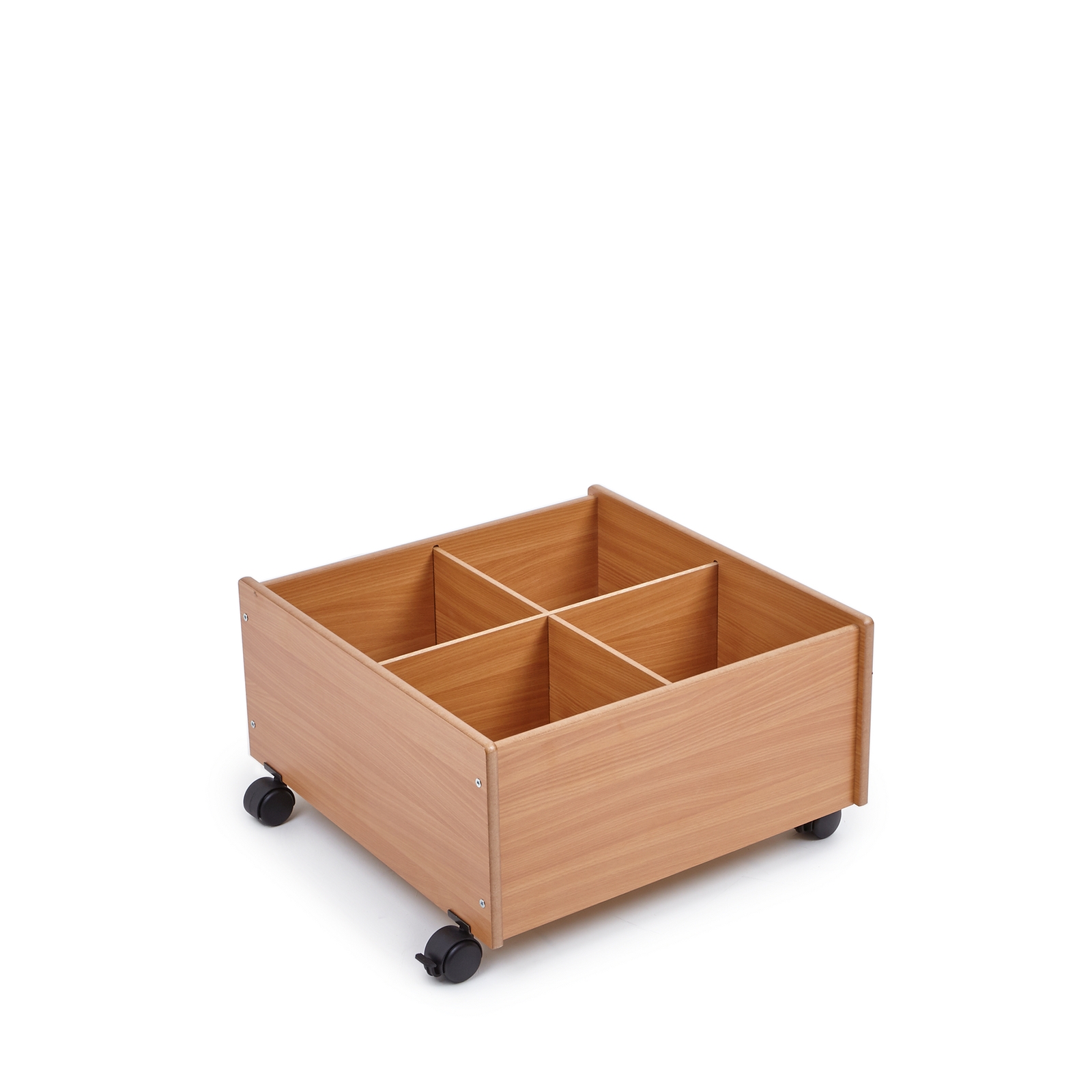 Mobile Floor Level Kinderbox Beech