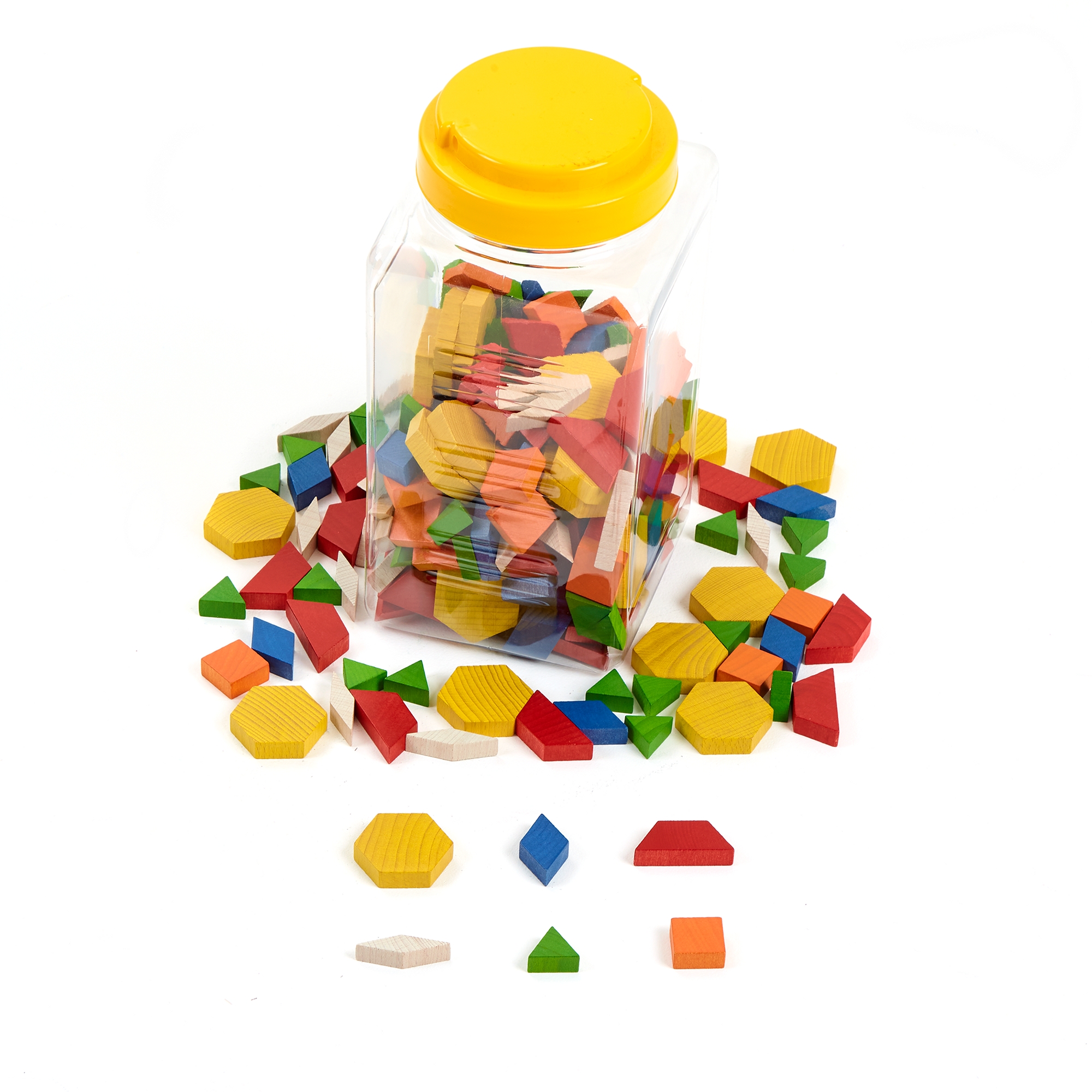Economy Wooden Pattern Blocks
