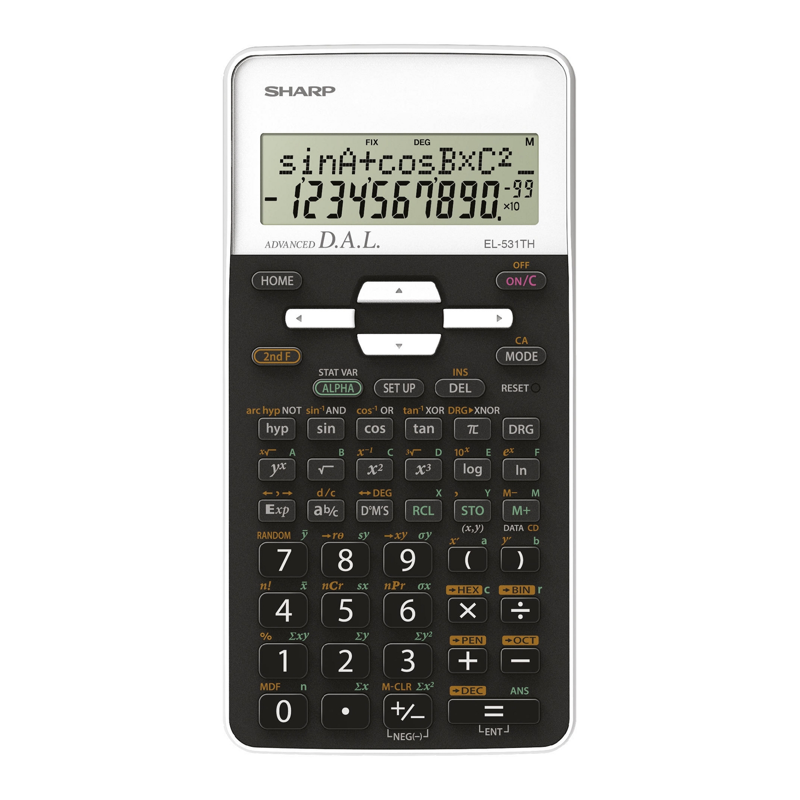 Sharp EL531THBWH Calculator