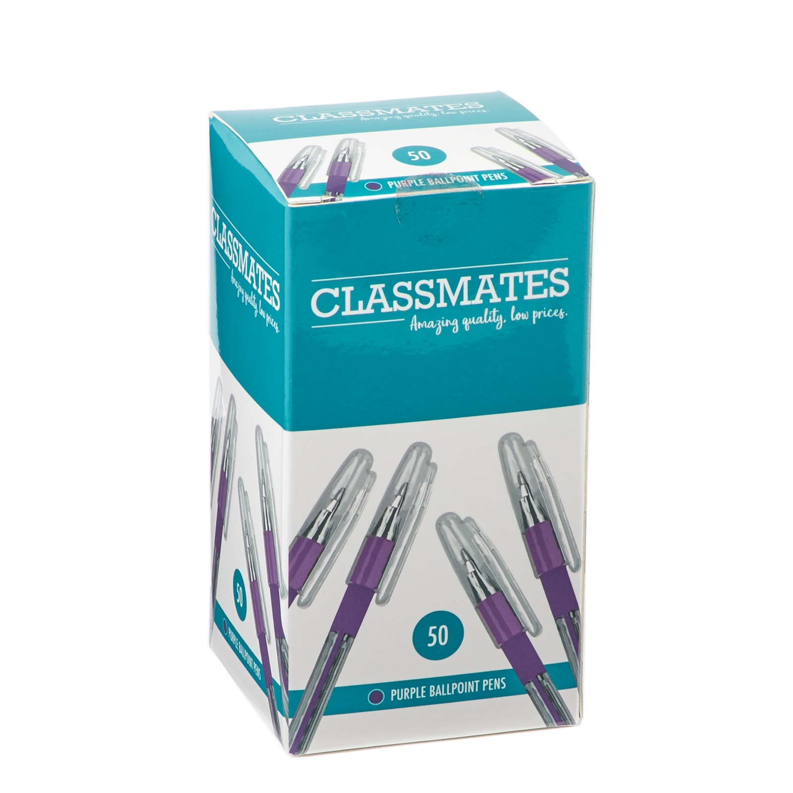 Classmates Ballpoint Pen Purple Pack of 50 Hope Education