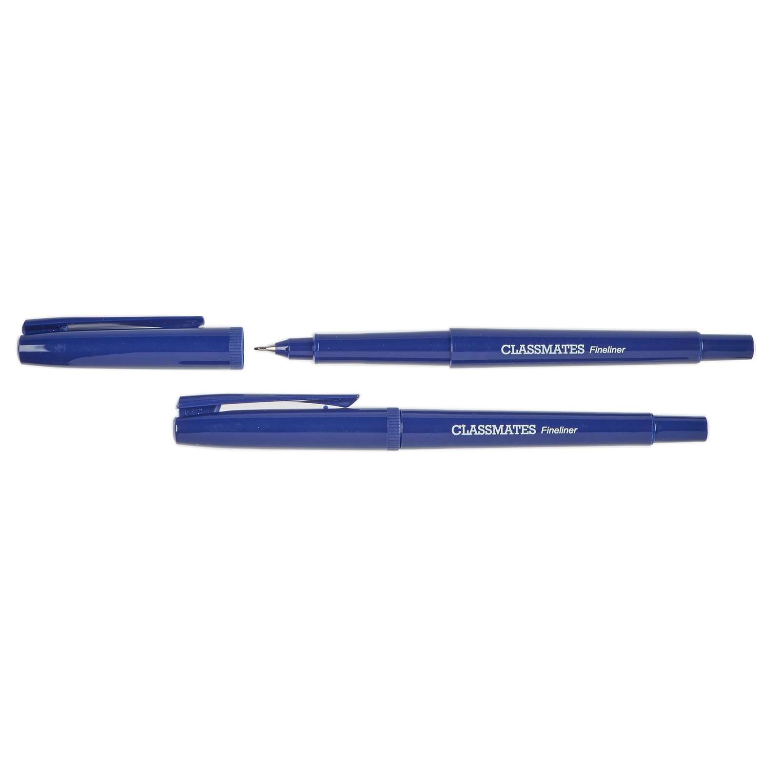 Classmates Fineliner Pen Blue - Pack of 10