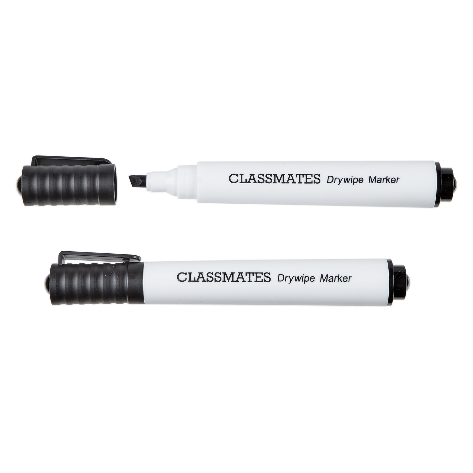 Classmates Whiteboard Marker Black, Chisel Tip - Pack of 50