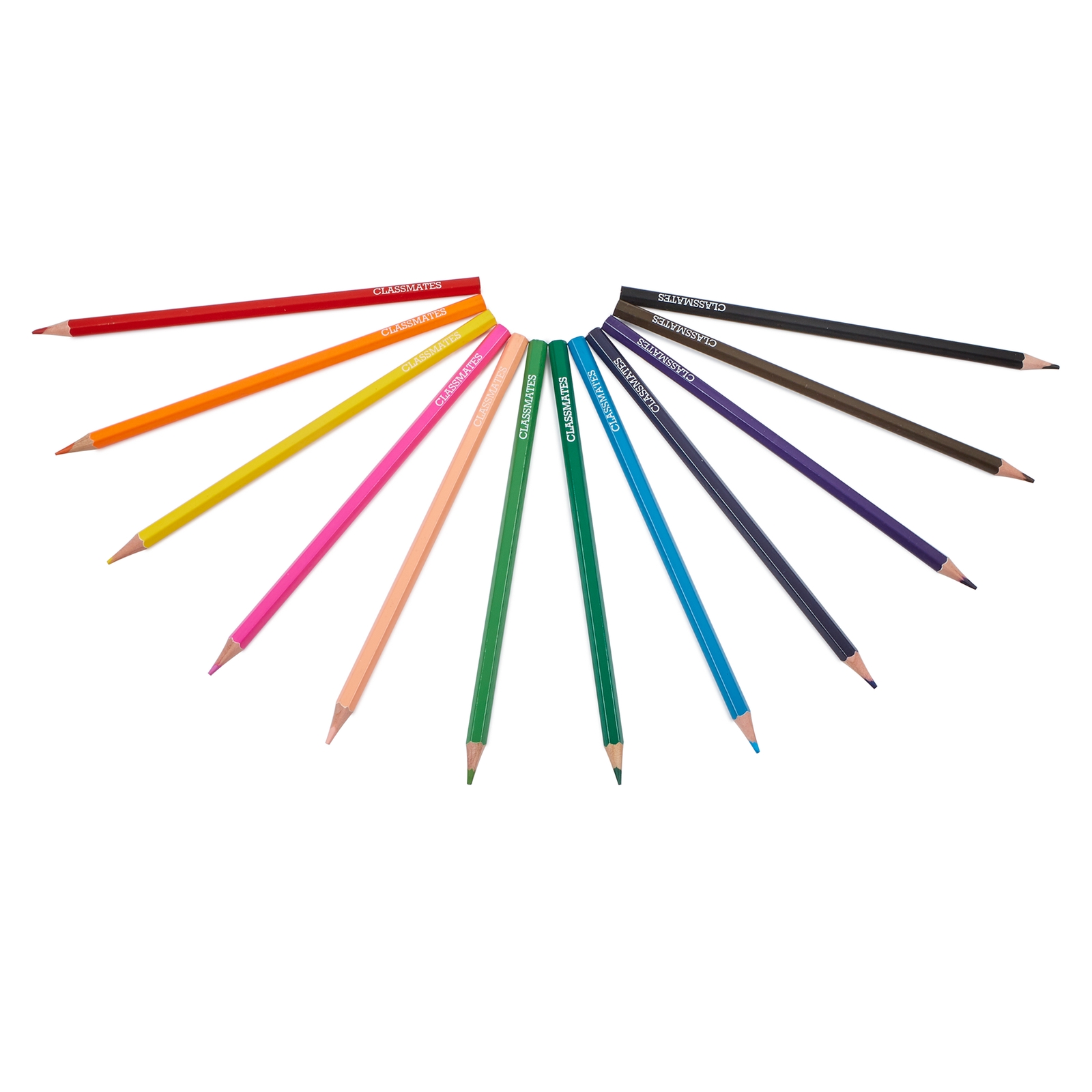 Classmates Assorted Pencils - Pack of 12