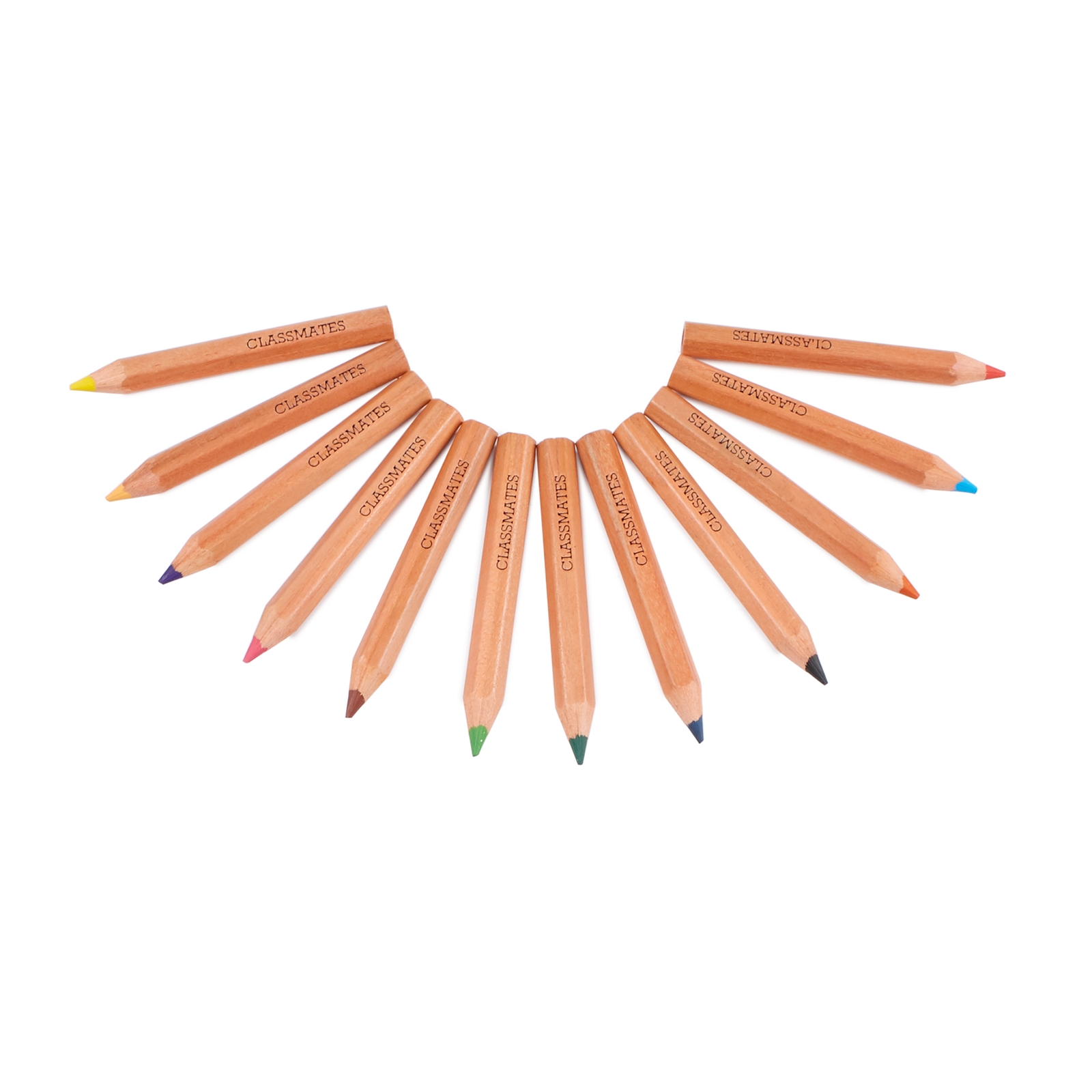 Classmates Assorted Coloured Colouring Pencils - Pack of 144