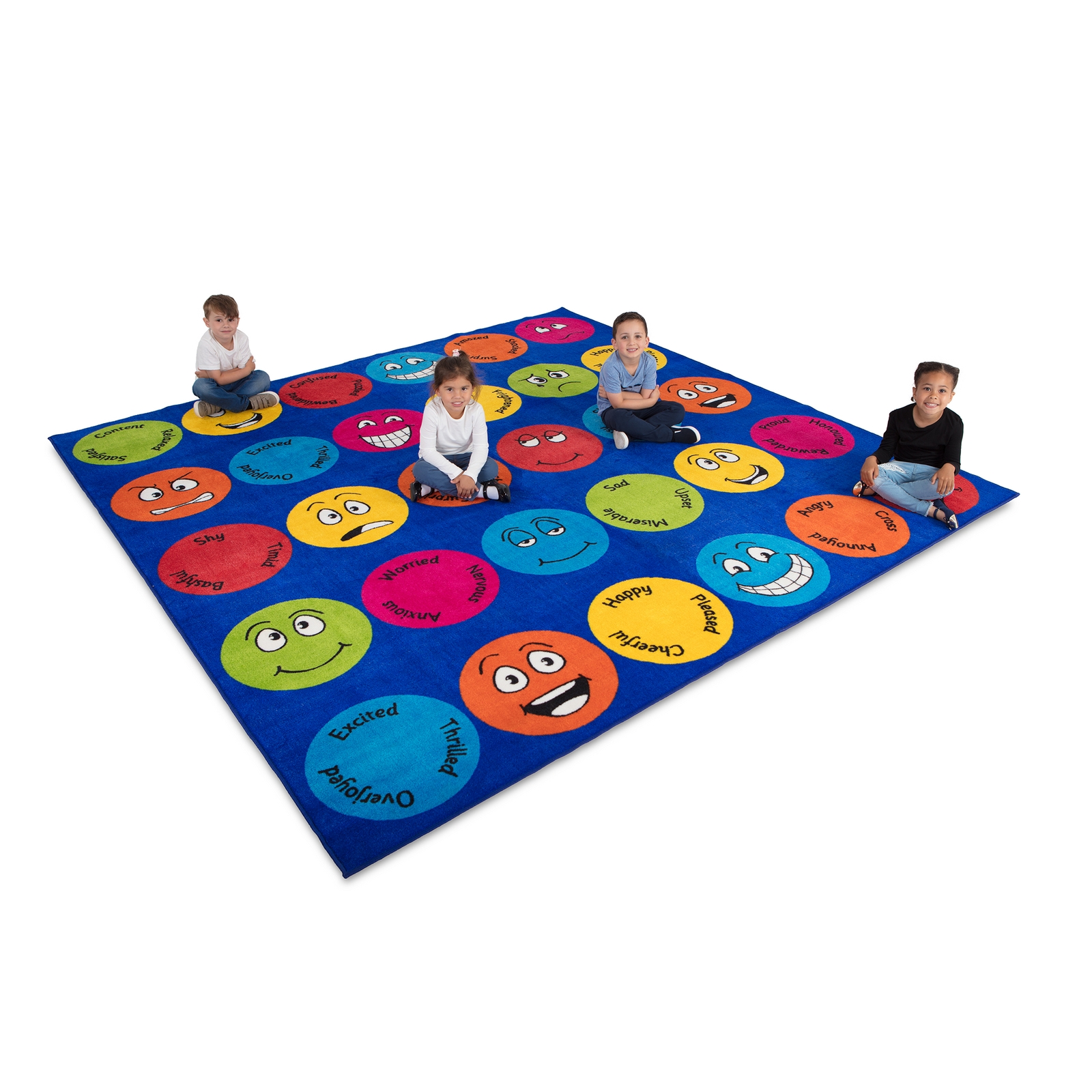 Emotions Large Interactive Square Carpet