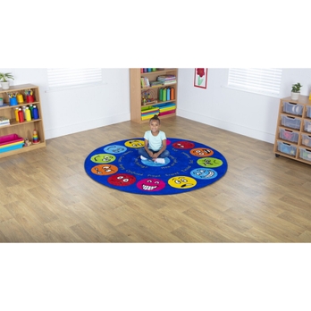 Emotions Interactive Circular Carpet Findel International