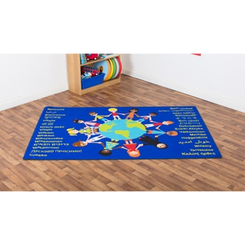 Children Of The World Welcome Carpet Hope Education