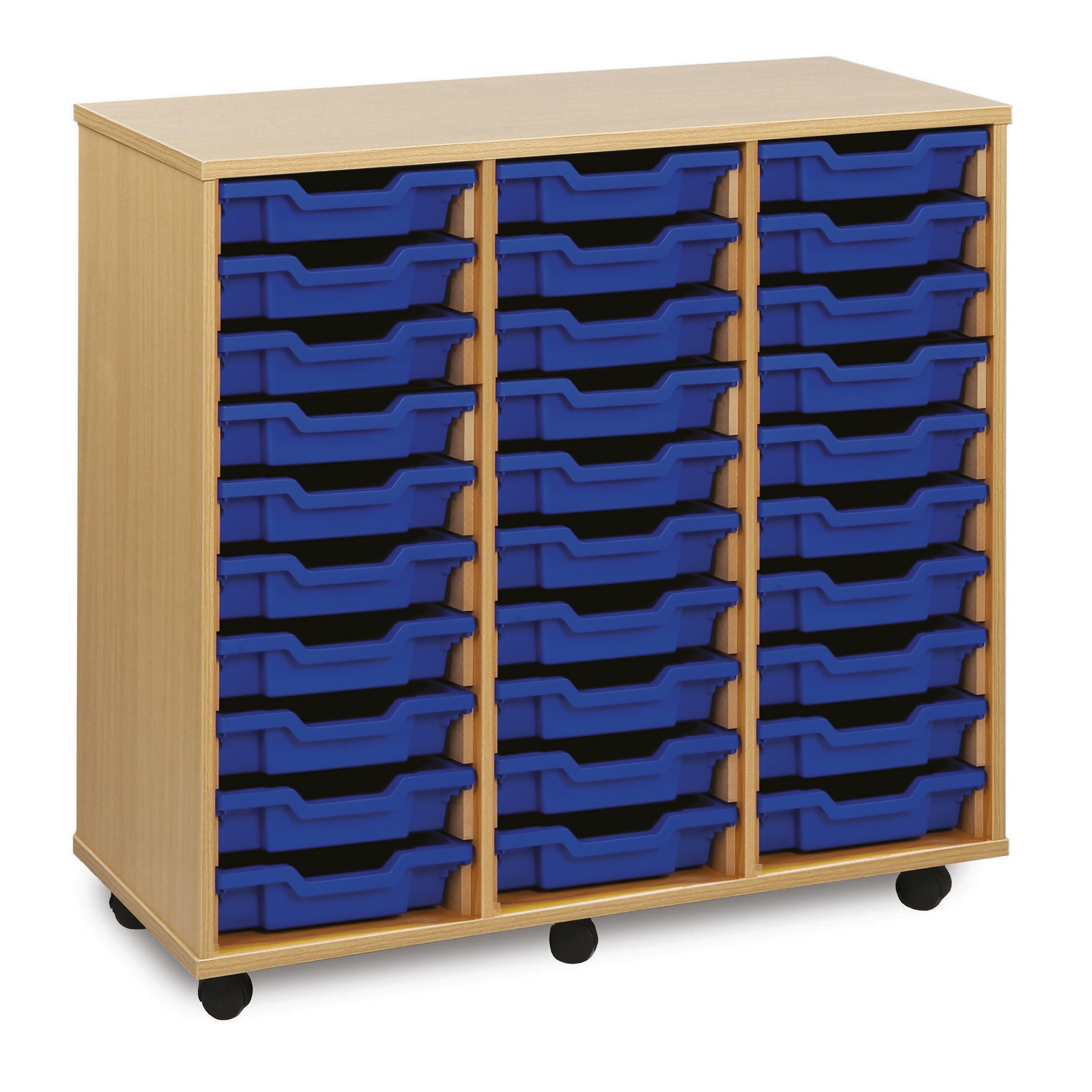 30 Shallow Tray Unit Blue