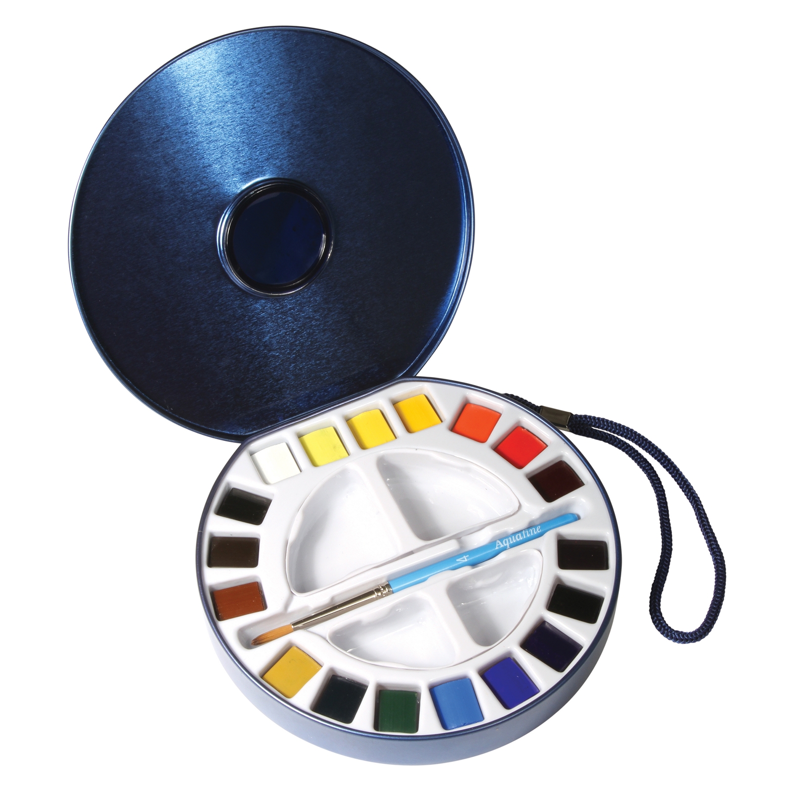 Aquafine Watercolour18 Half Pan Travel Set