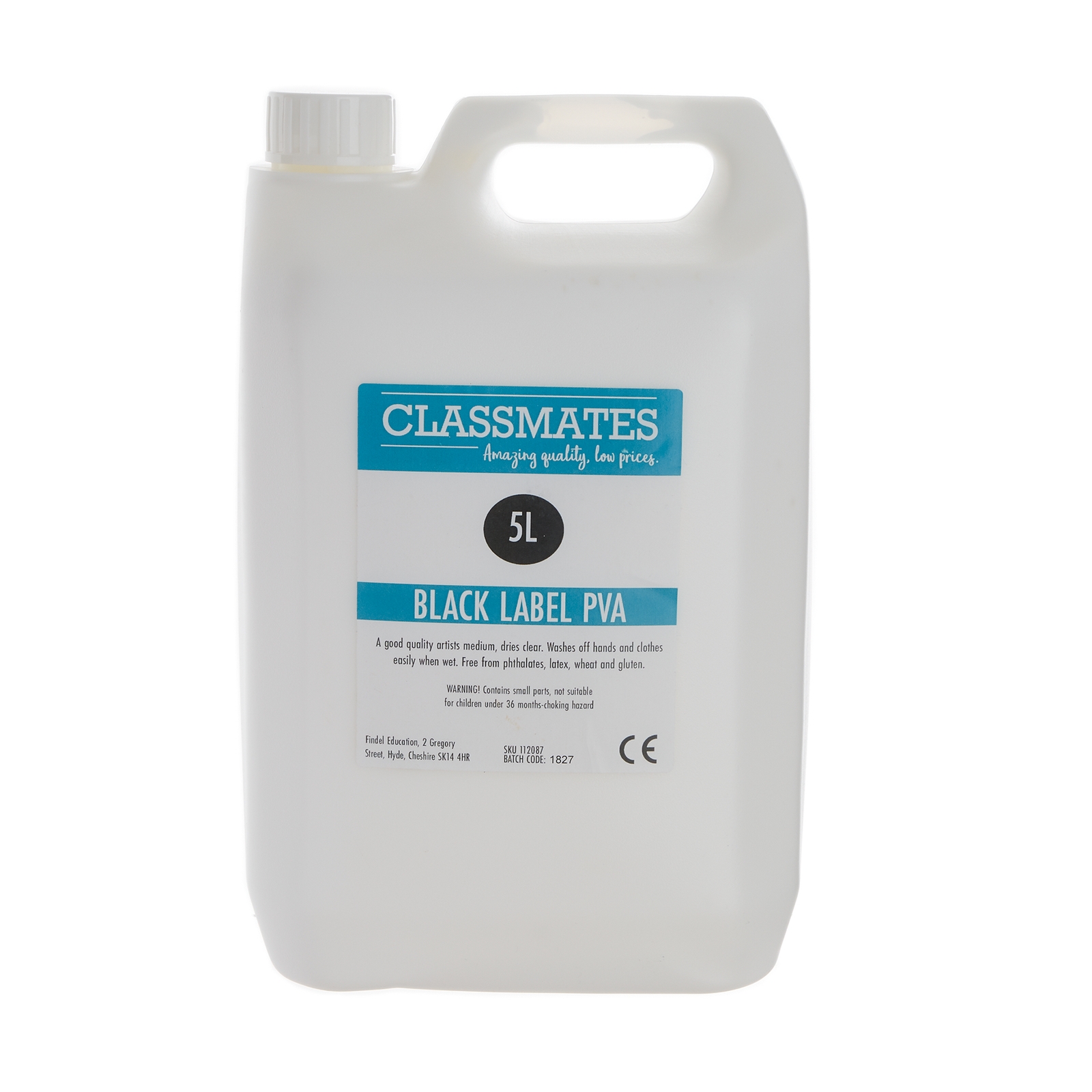 Classmates Black Label Advanced PVA Glue  - 5 Litre - Each