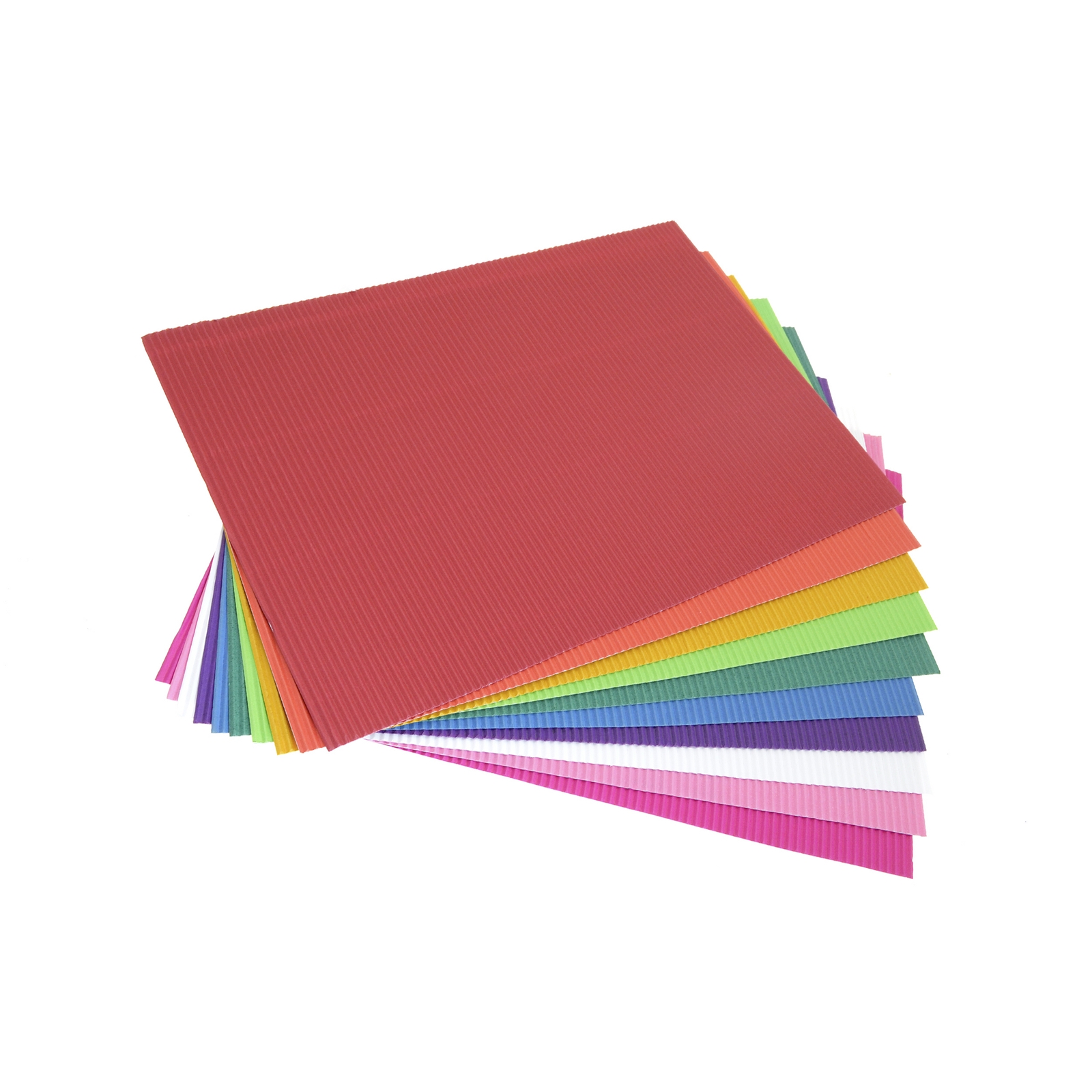 A4 Micro Flute Corrugated Sheets - Assorted - Pack of 10