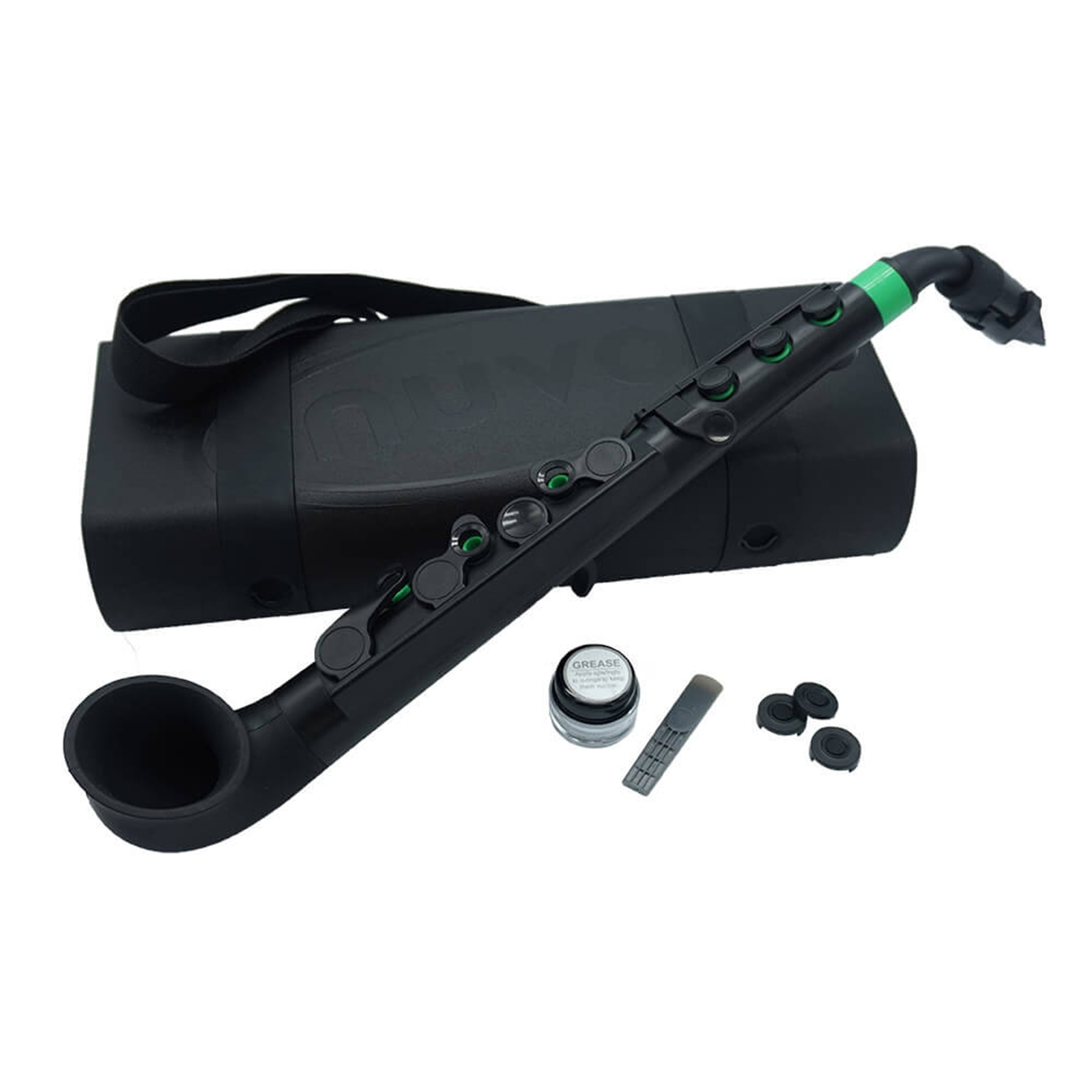 Nuvo jSax Black with Green Trim