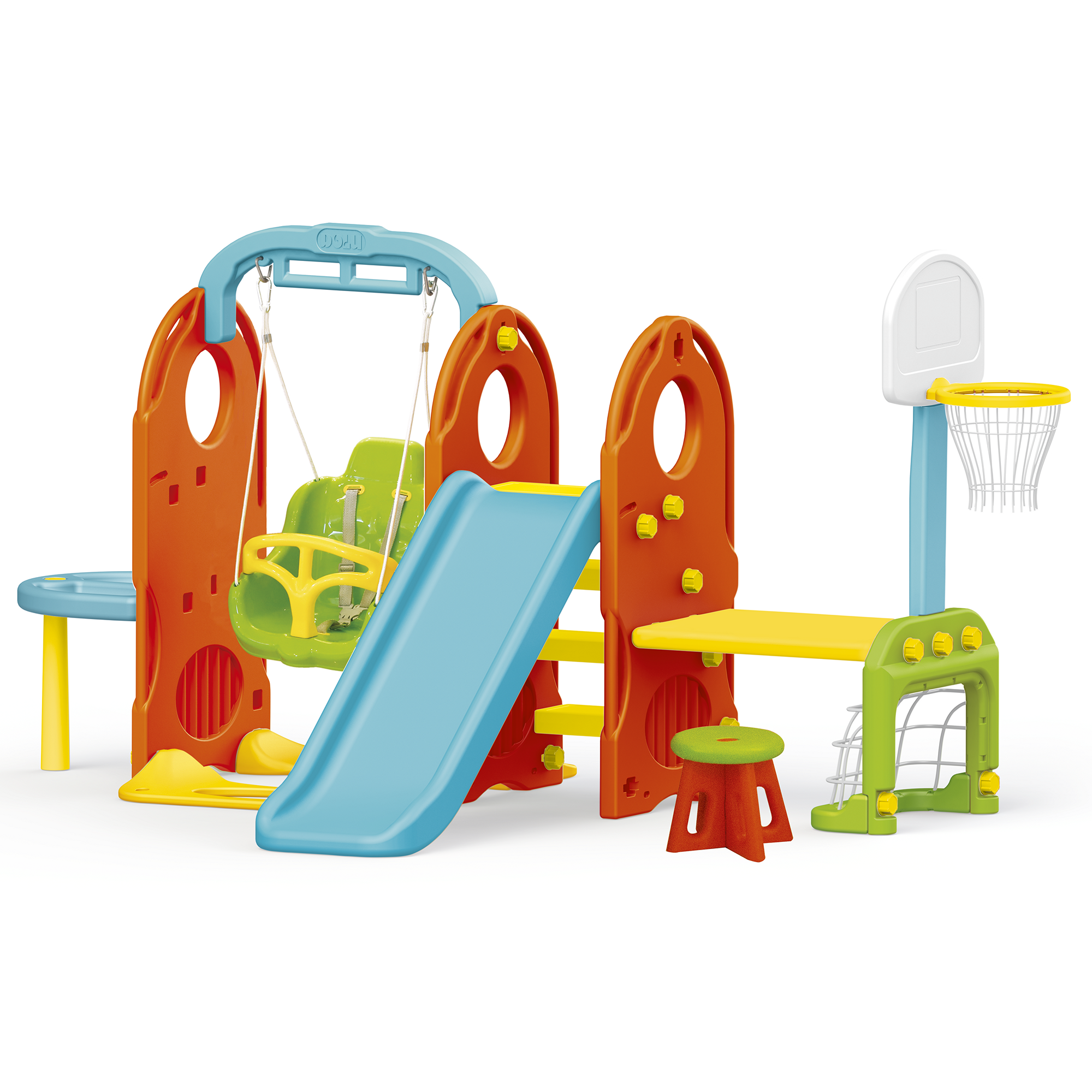 outdoor swing and slide for toddlers