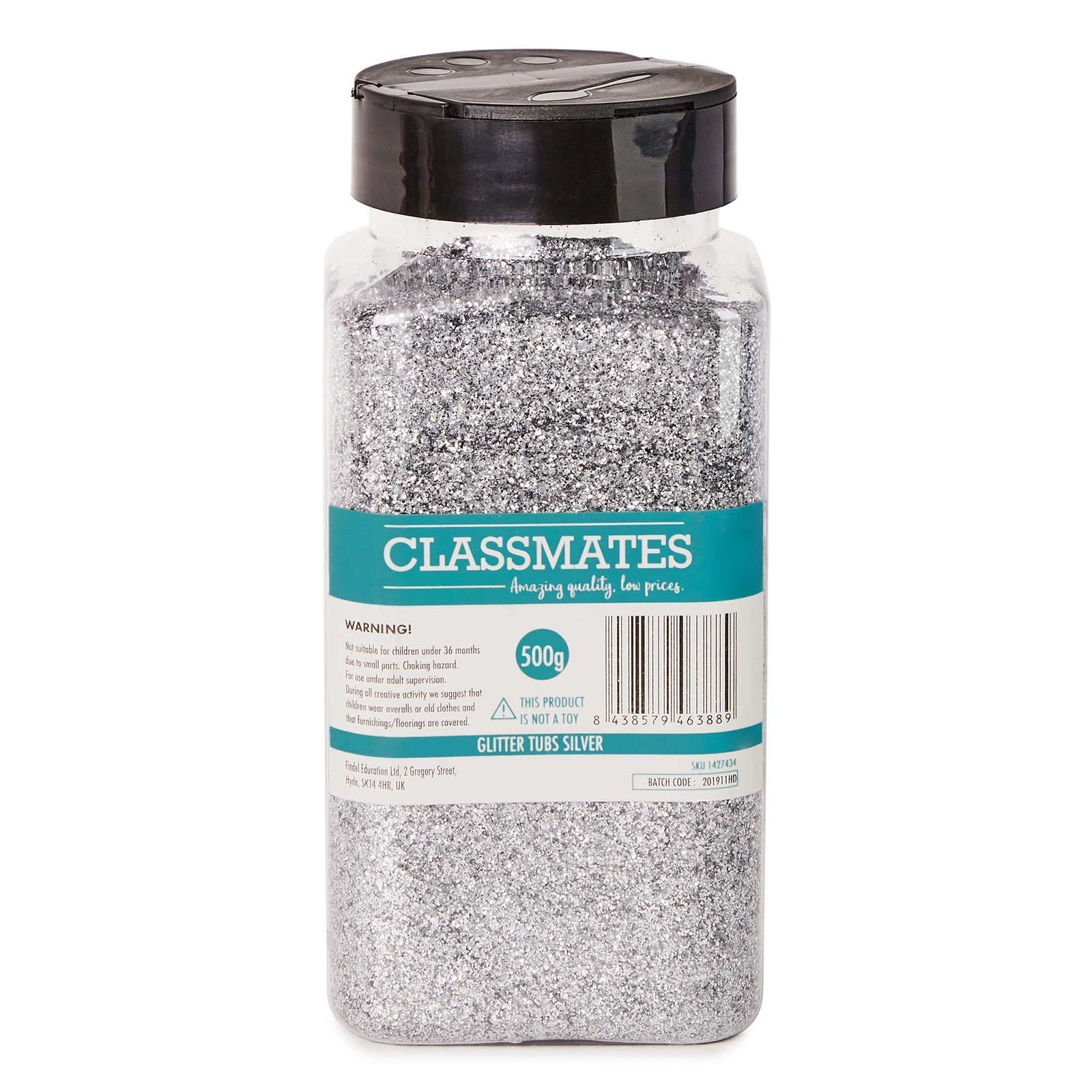Classmates Glitter 500g - Silver