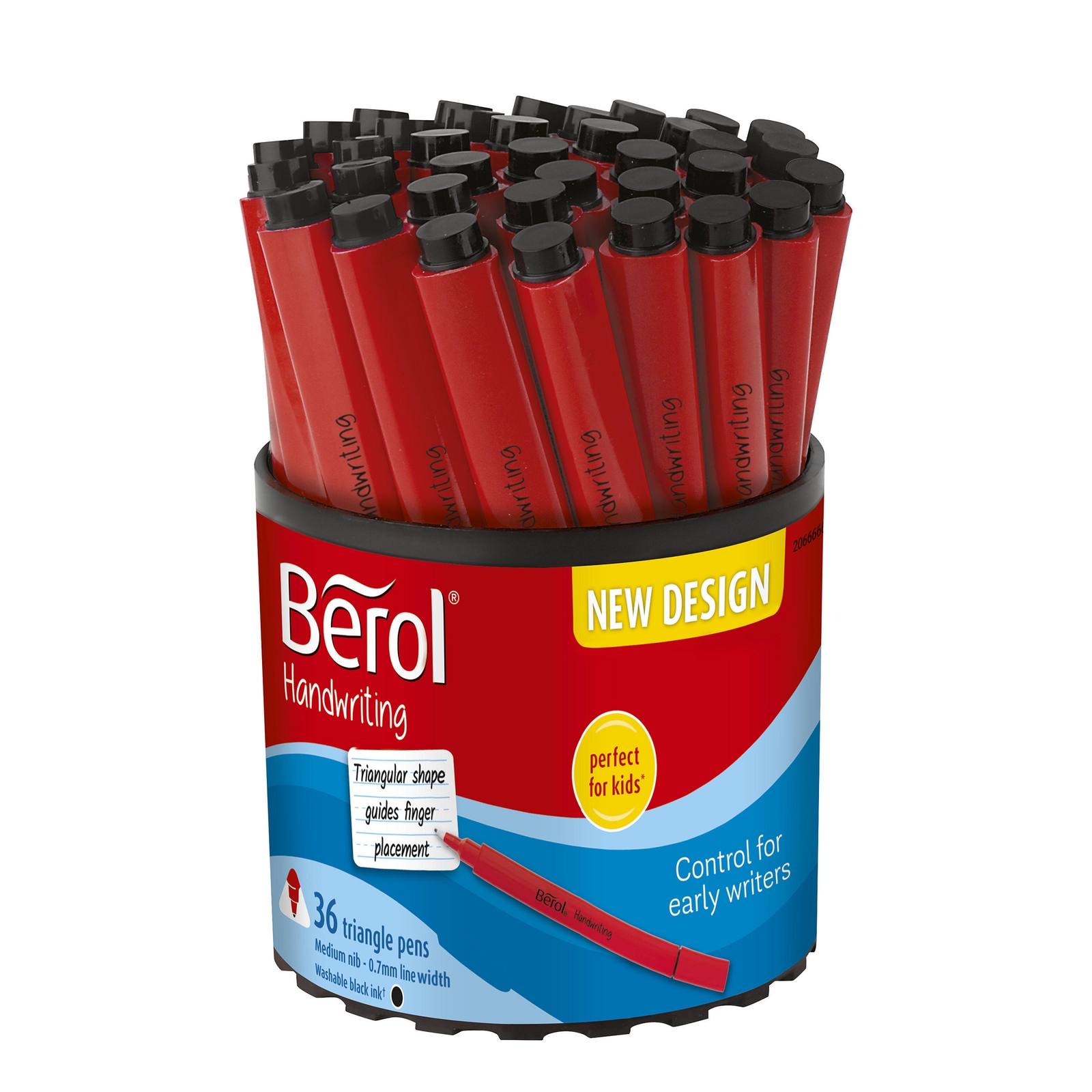 Berol Handhuggers - Black, Pack of 36