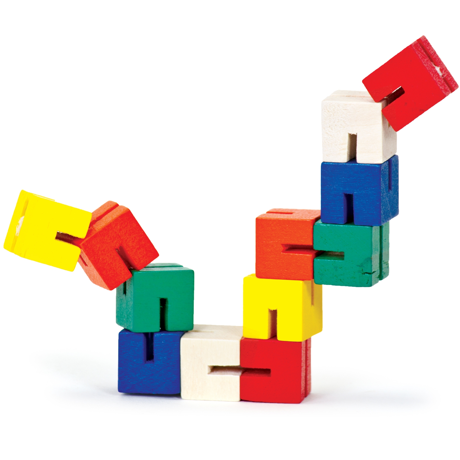 Twist & Lock Blocks - Assorted - Pack of 12