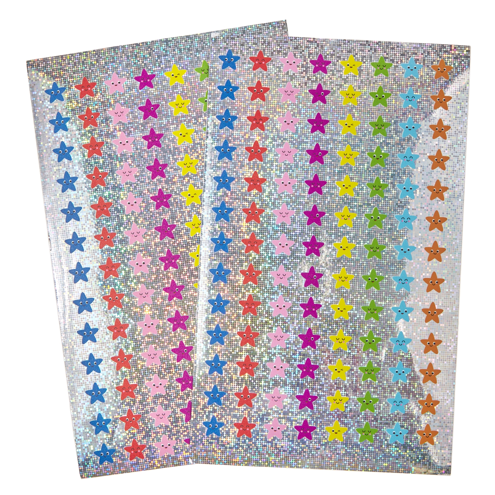 Sparkly Mini Star Stickers 12mm