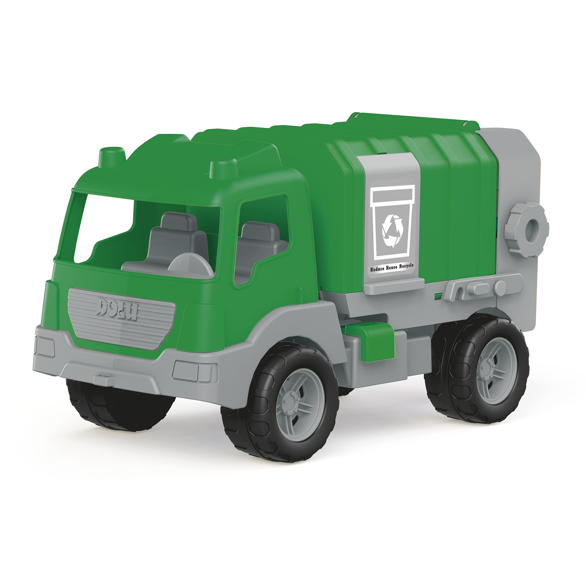 giant recycling truck